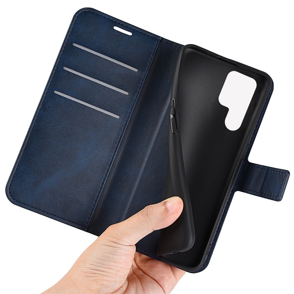 Cartera Leather Wallet Samsung Galaxy S23 Ultra Blue