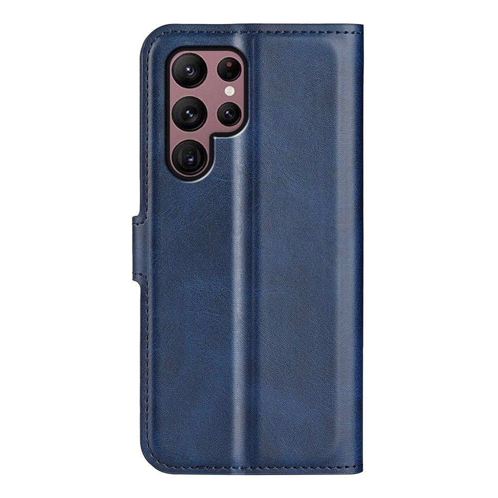 Cartera Leather Wallet Samsung Galaxy S23 Ultra Blue