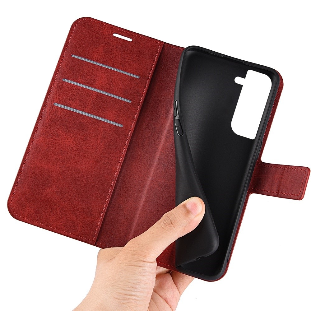 Cartera Leather Wallet Samsung Galaxy S23 Red