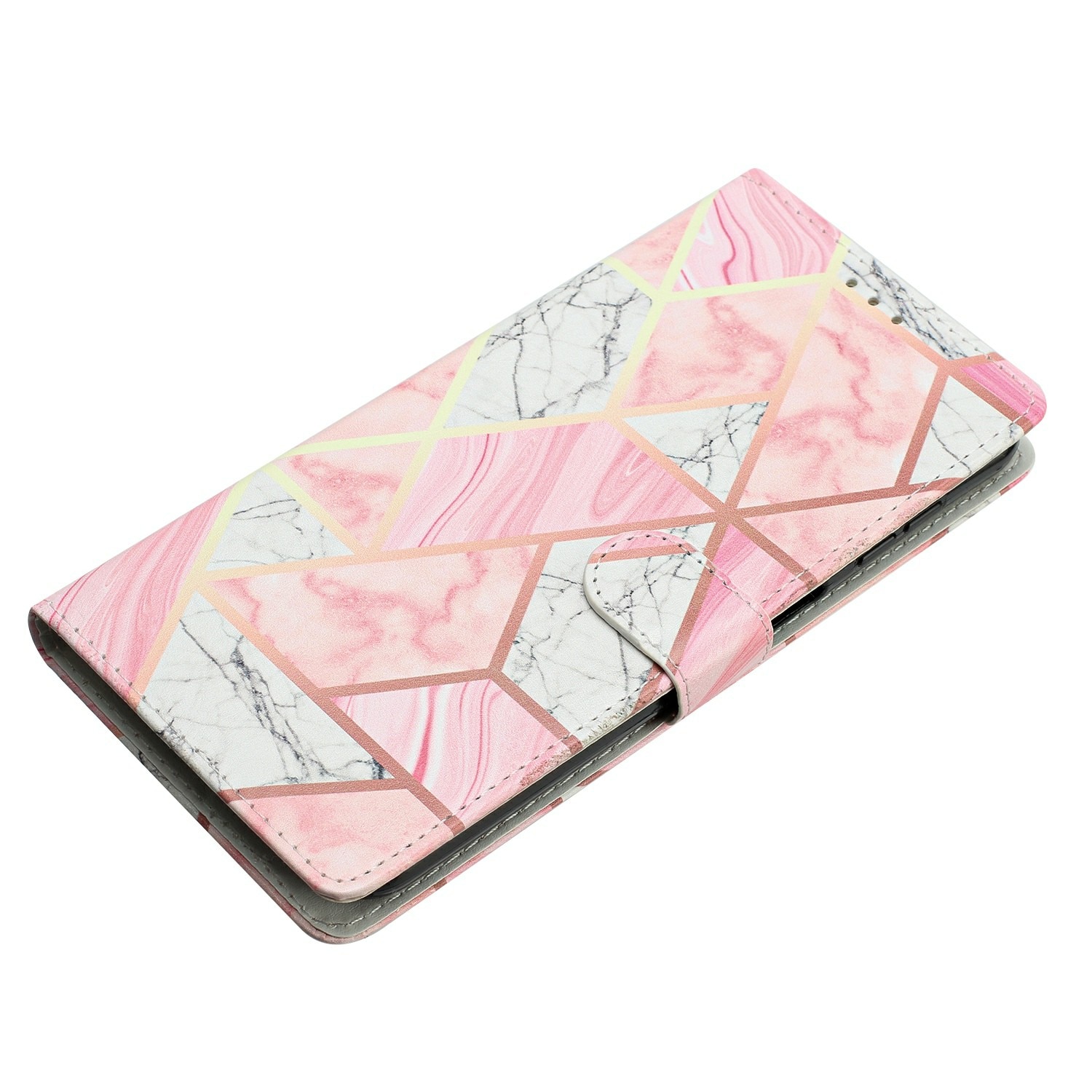 Funda cartera Samsung Galaxy S25 FE Mármol rosado
