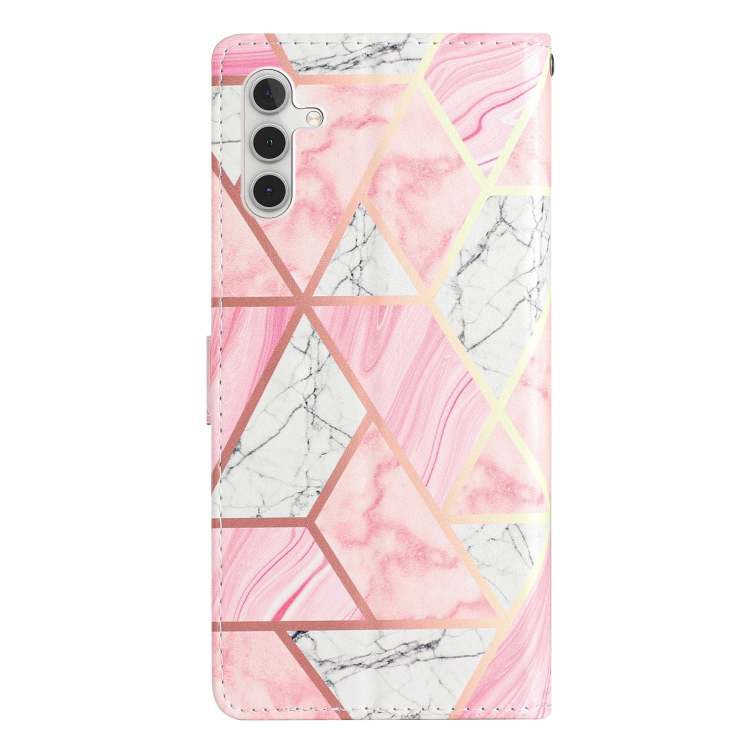 Funda cartera Samsung Galaxy S25 FE Mármol rosado