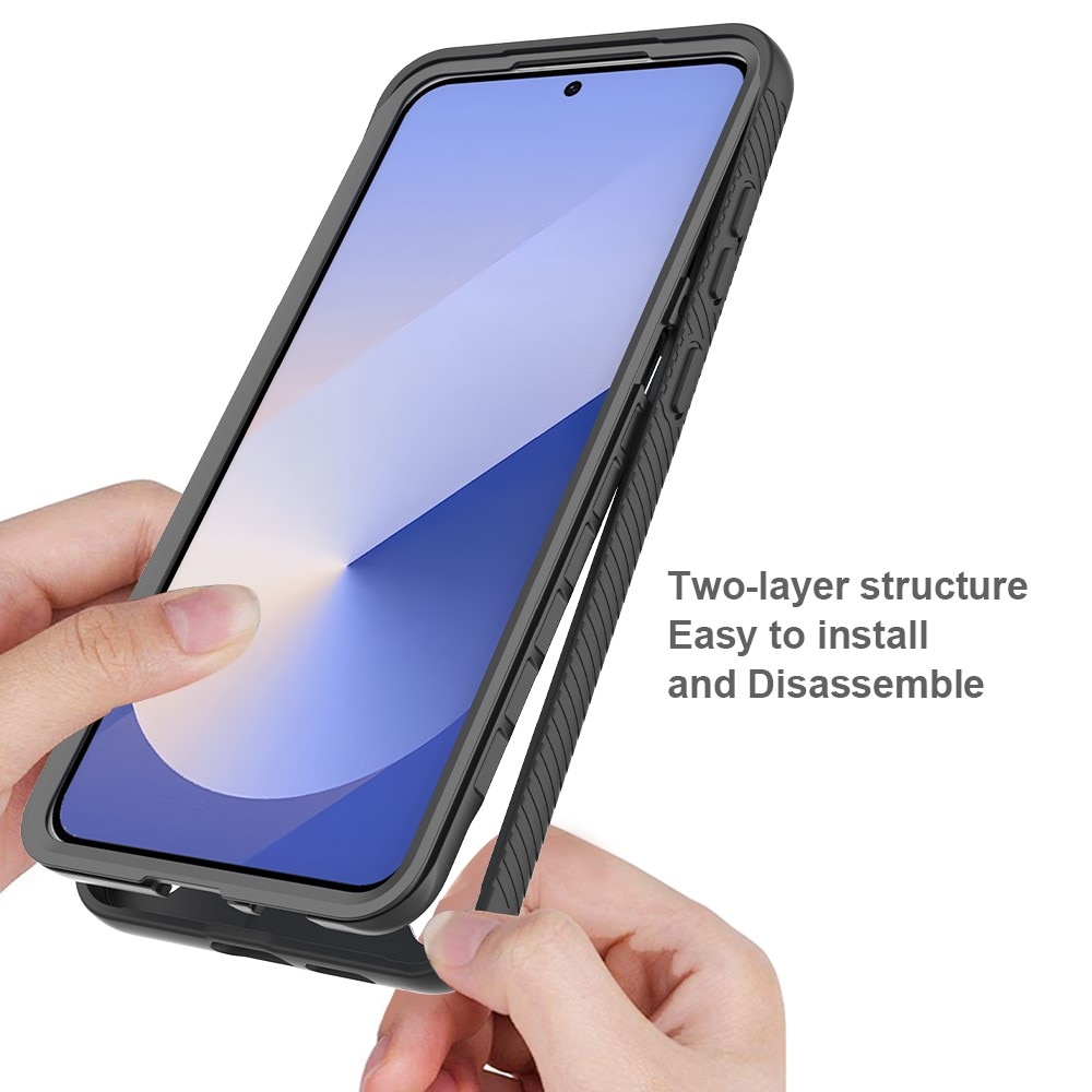 Funda Full Protection Samsung Galaxy S25 Edge Negro
