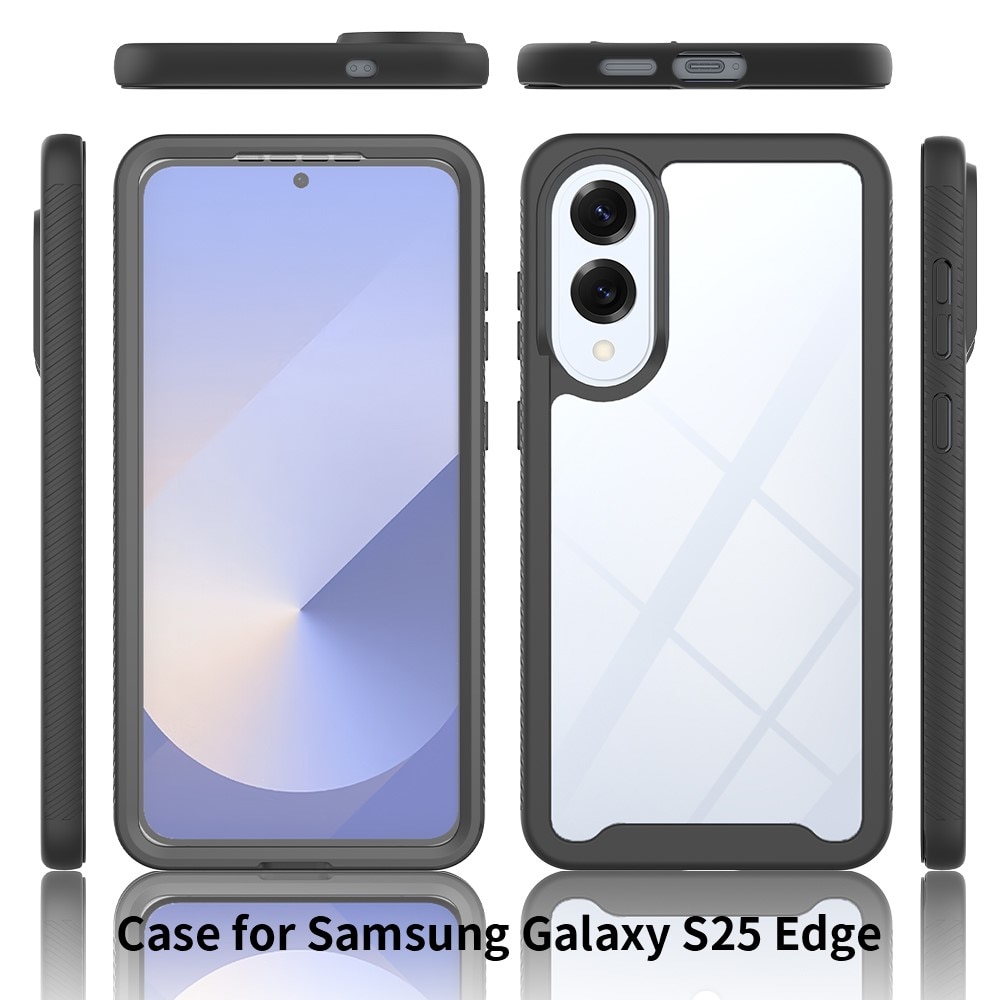 Funda Full Protection Samsung Galaxy S25 Edge Negro