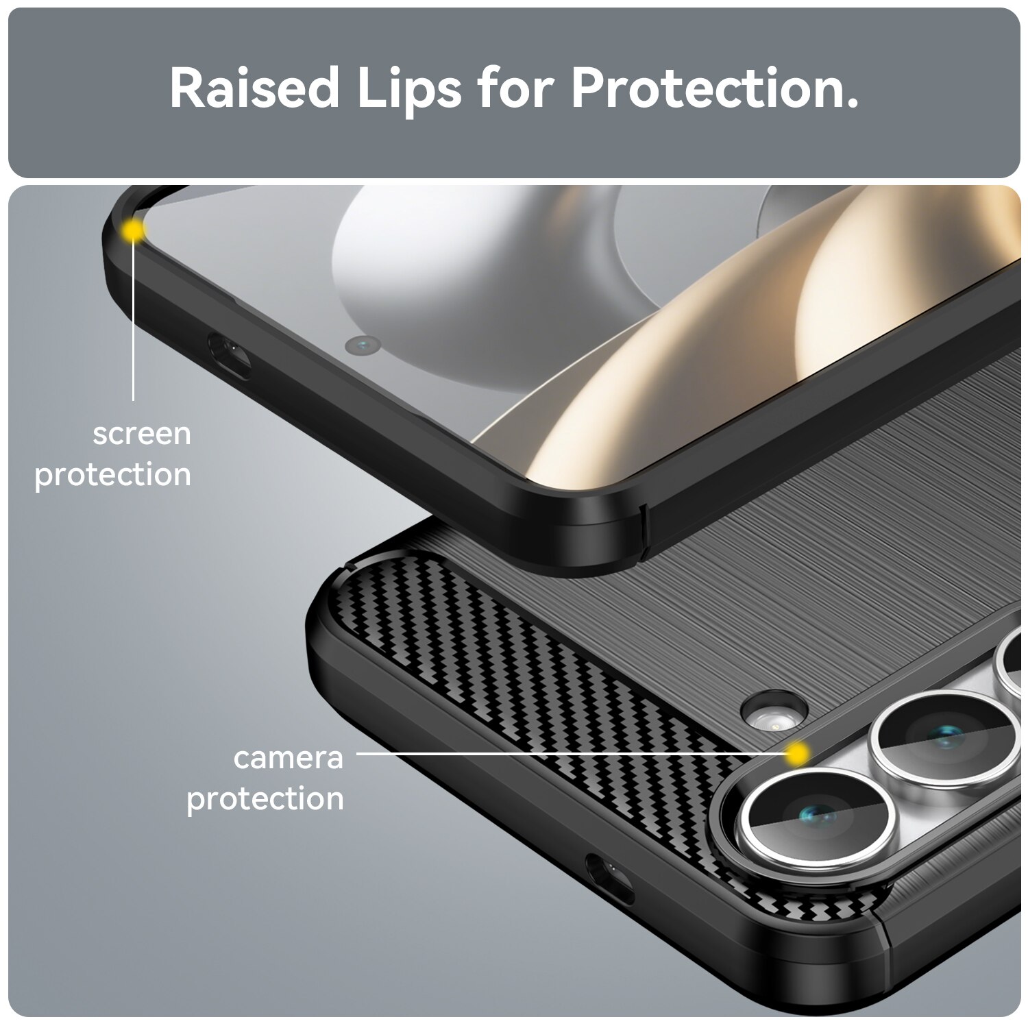 Funda TPU Brushed Samsung Galaxy S25 FE [F