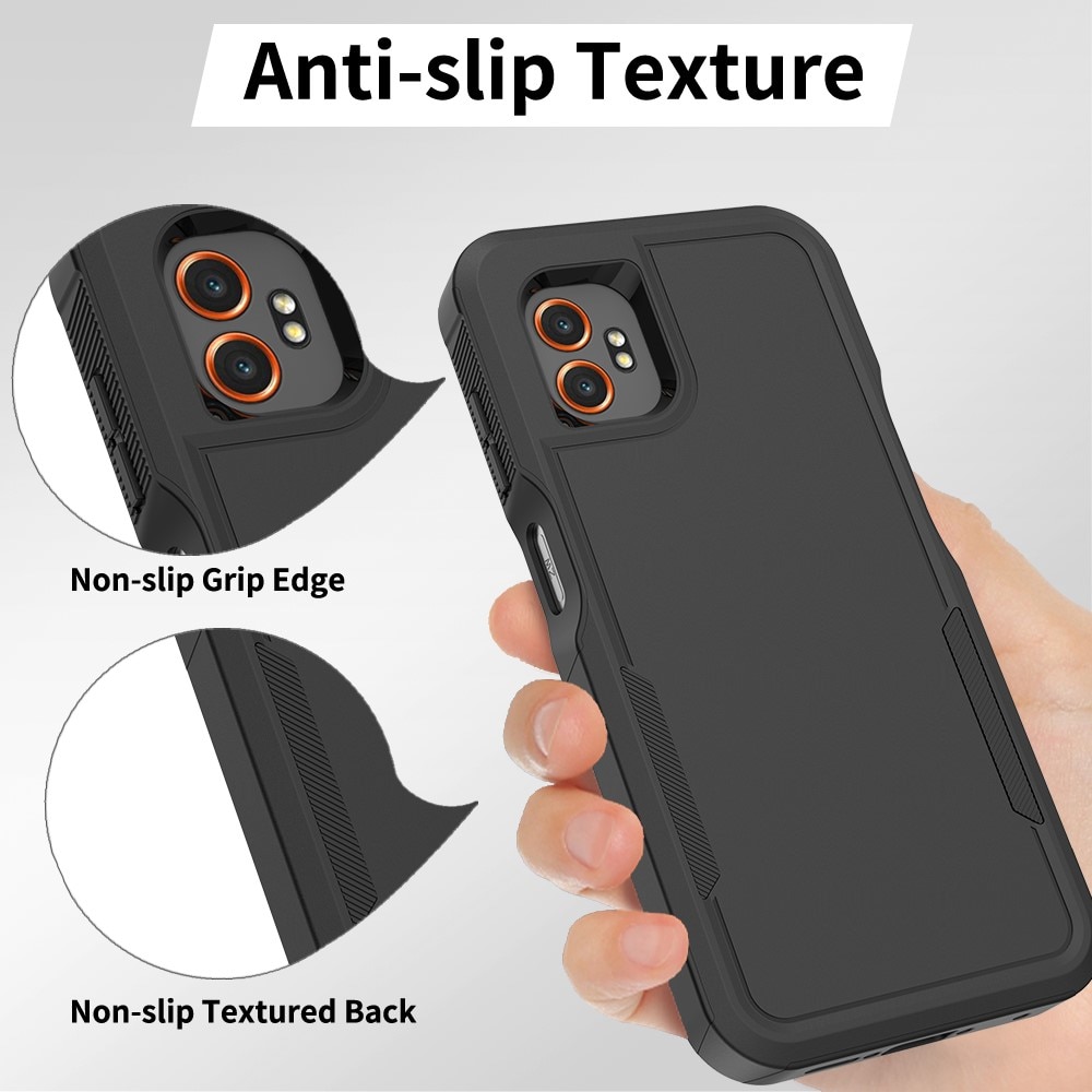 Funda híbrida Off-road Samsung Galaxy Xcover 7 Pro, negro