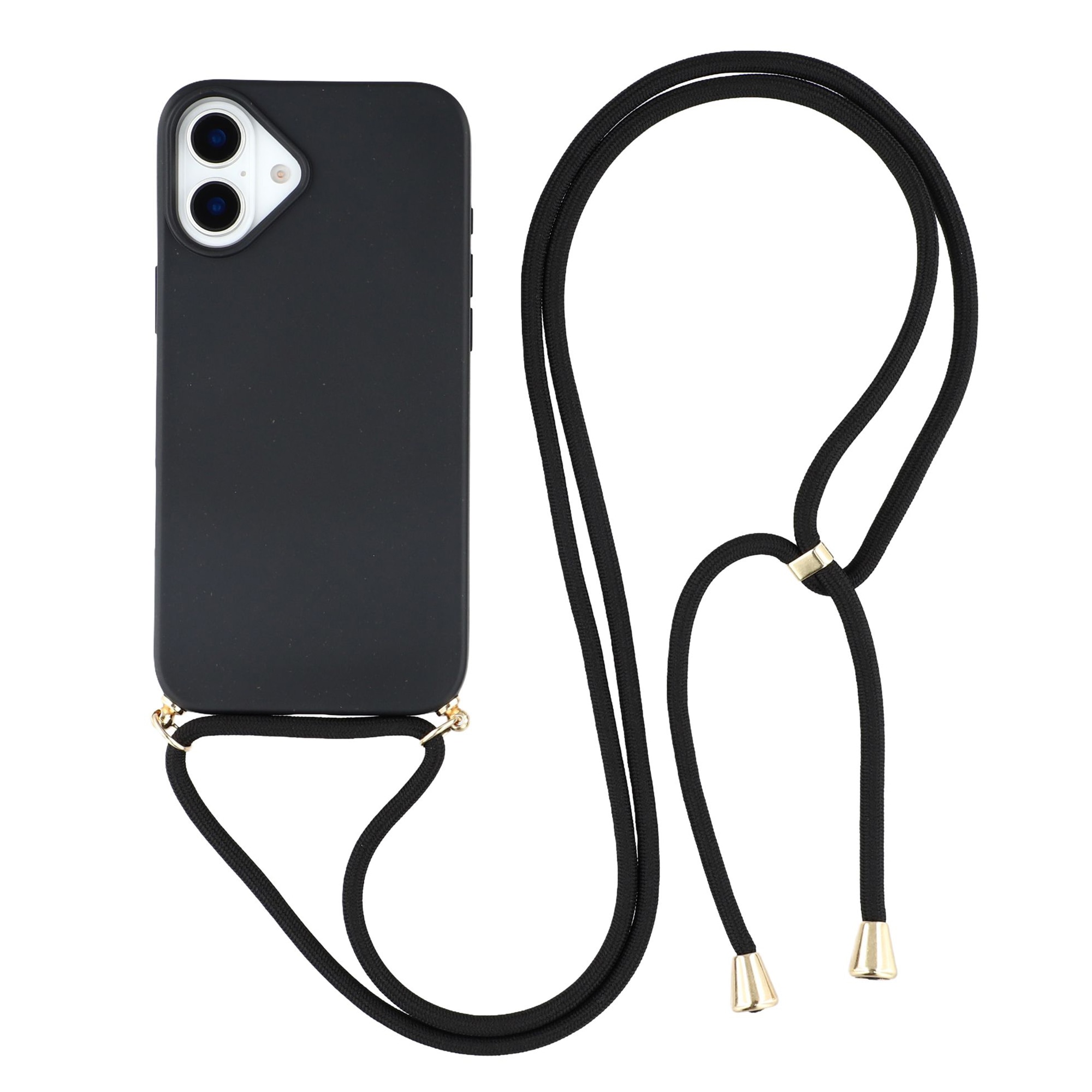 Funda con correa colgante iPhone 17 negro