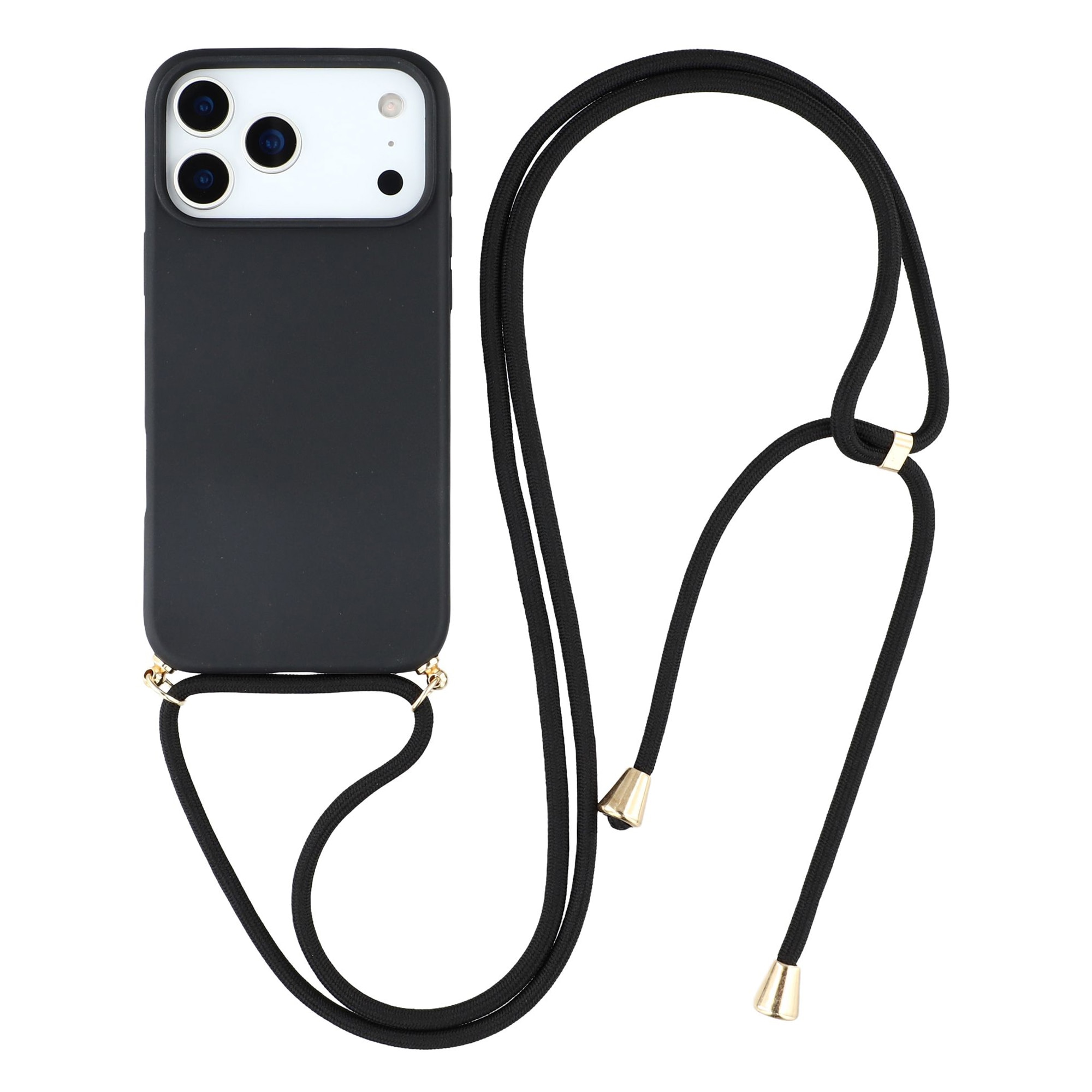 Funda con correa colgante iPhone 17 Pro Max negro