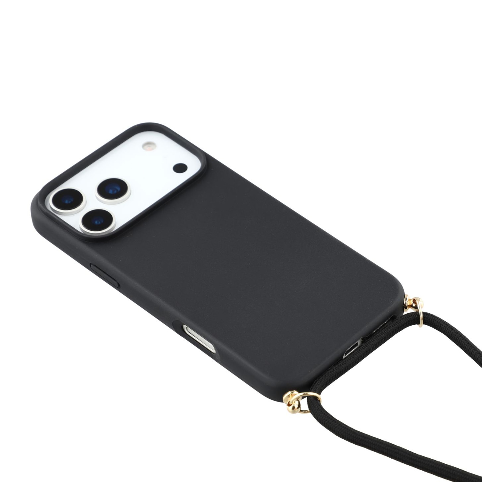 Funda con correa colgante iPhone 17 Pro Max negro