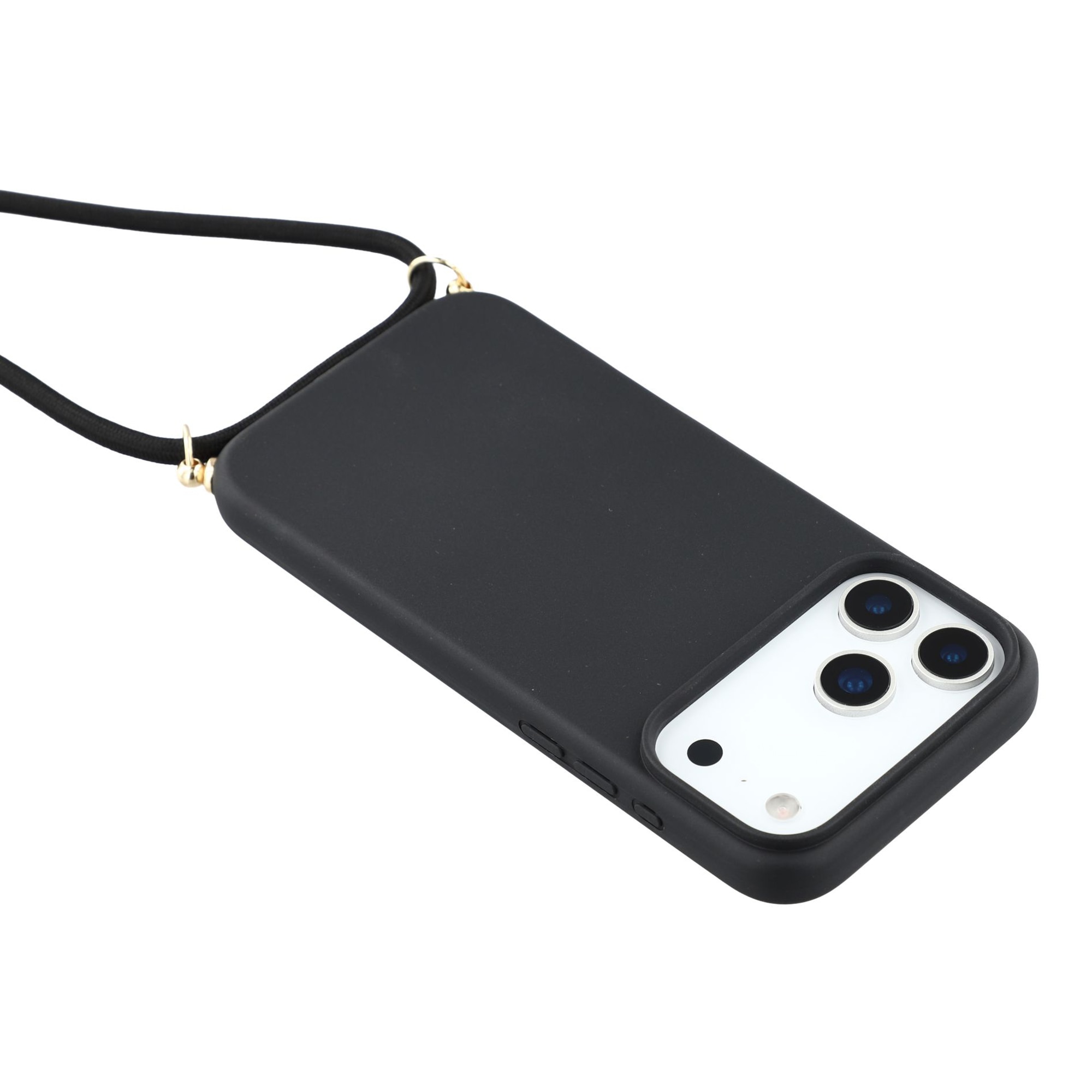 Funda con correa colgante iPhone 17 Pro Max negro