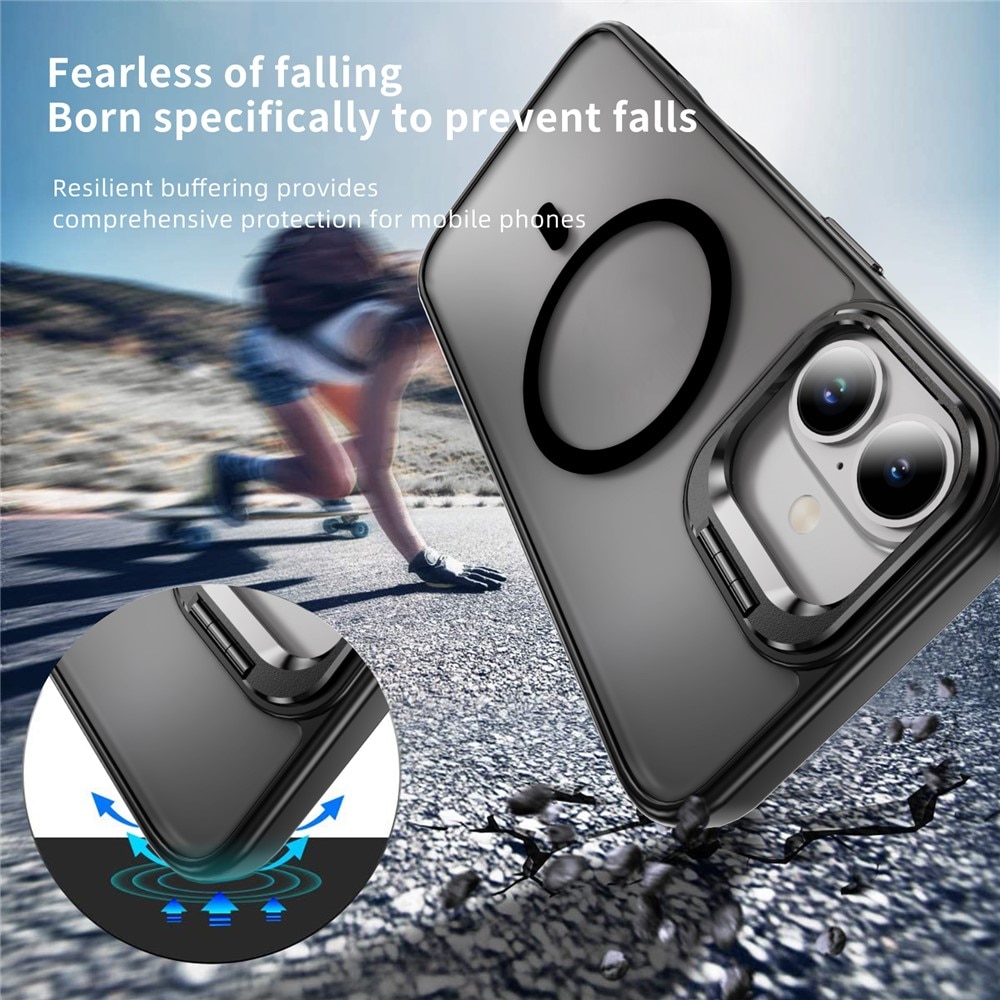 Funda híbrida Kickstand MagSafe iPhone 17 Negro