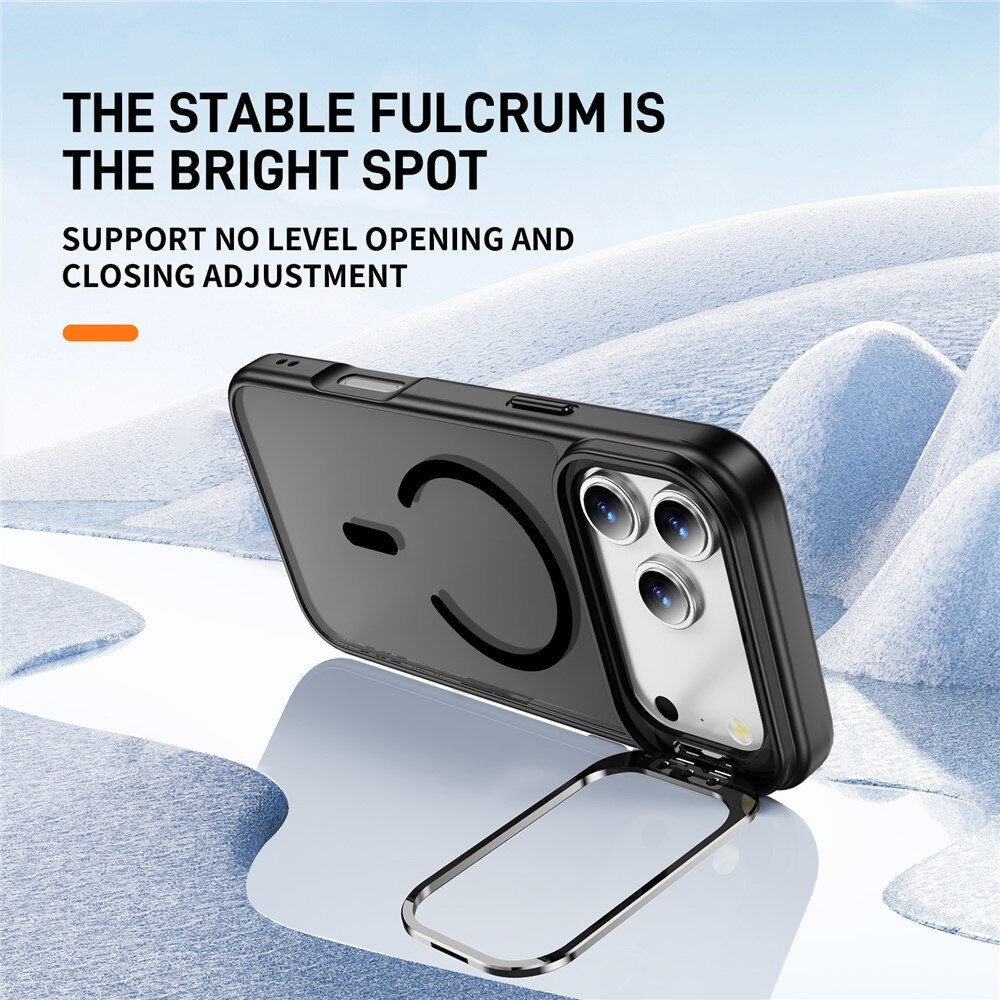 Funda híbrida Kickstand MagSafe iPhone 17 Pro Max Negro
