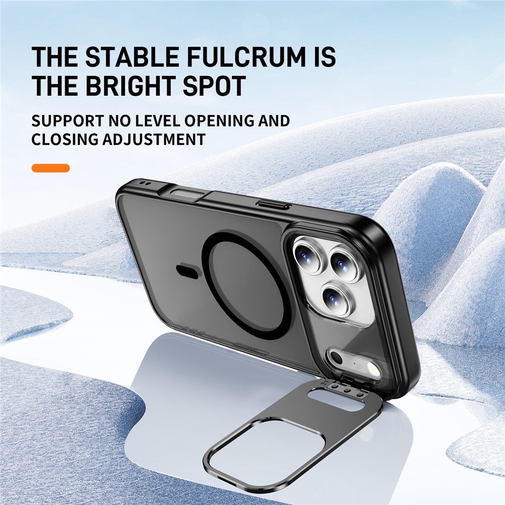 Funda híbrida Kickstand MagSafe iPhone 17 Pro Negro