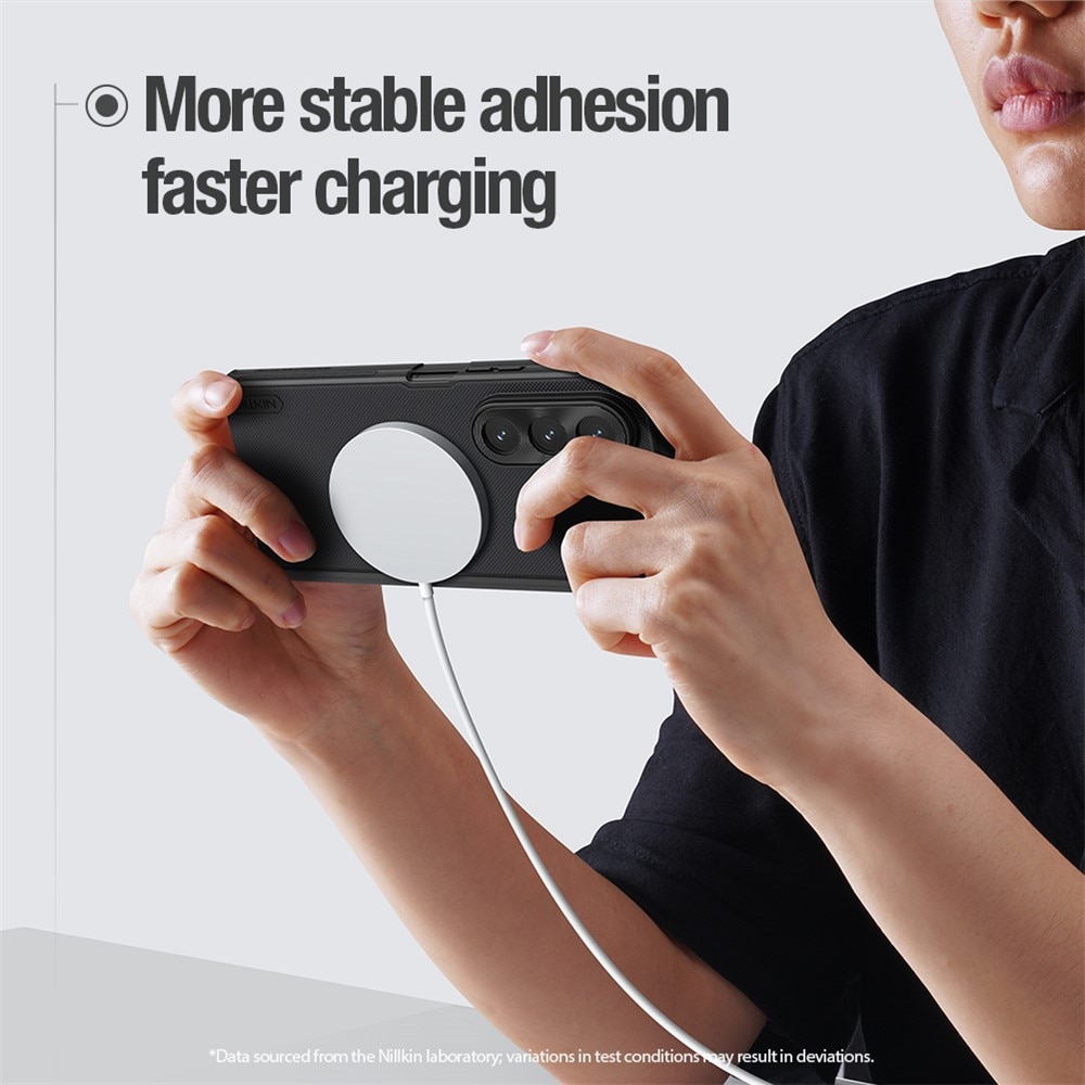 Frosted Shield MagSafe Samsung Galaxy Z Fold 7 negro