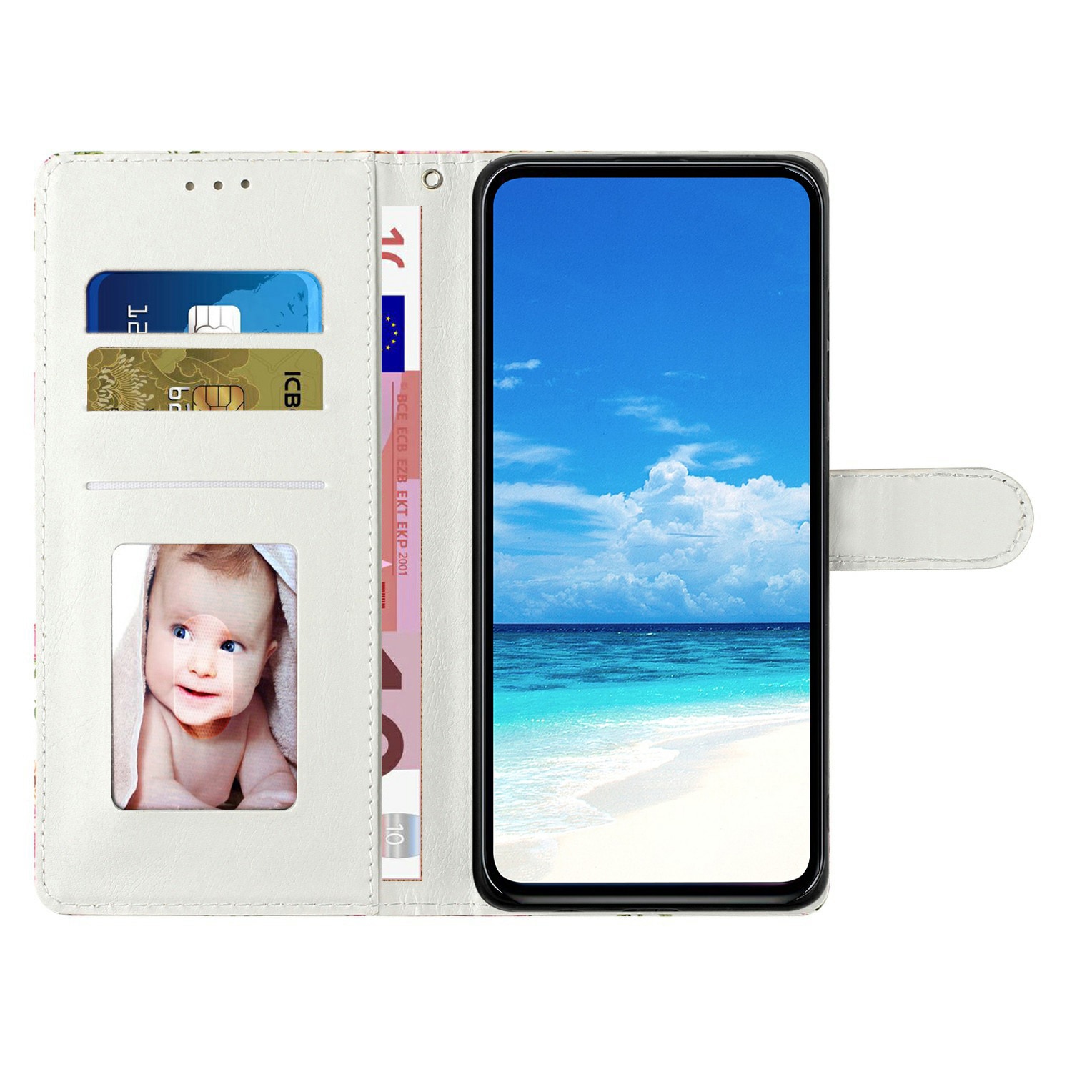 Funda cartera Xiaomi Redmi 15C lobos