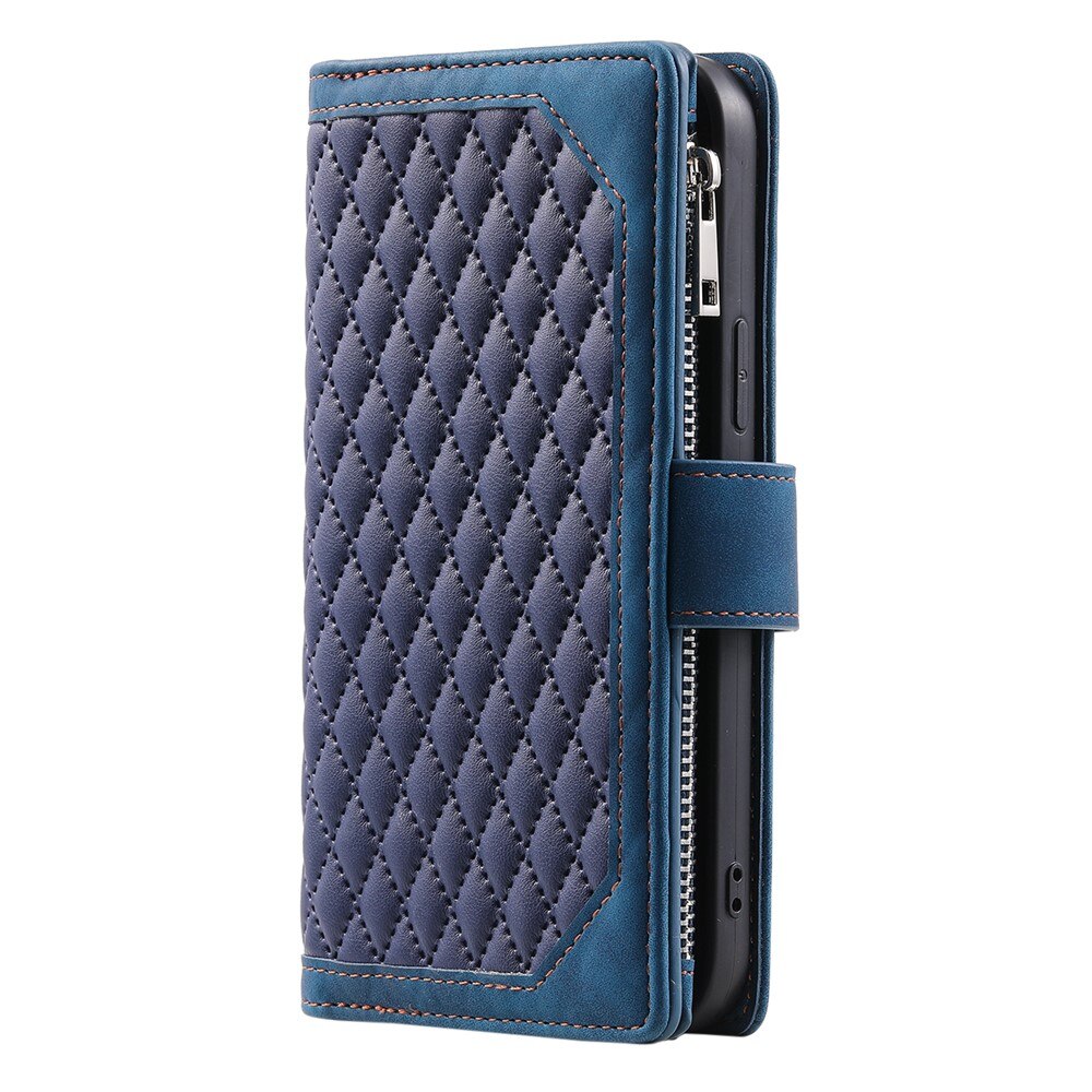 Funda acolchada tipo billetera iPhone 17 Azul