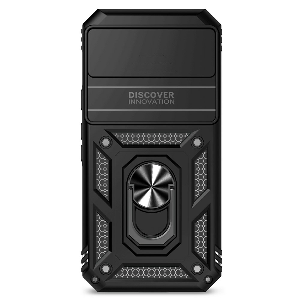 Funda híbrida Ring y Protector Cámara Google Pixel 9a Negro