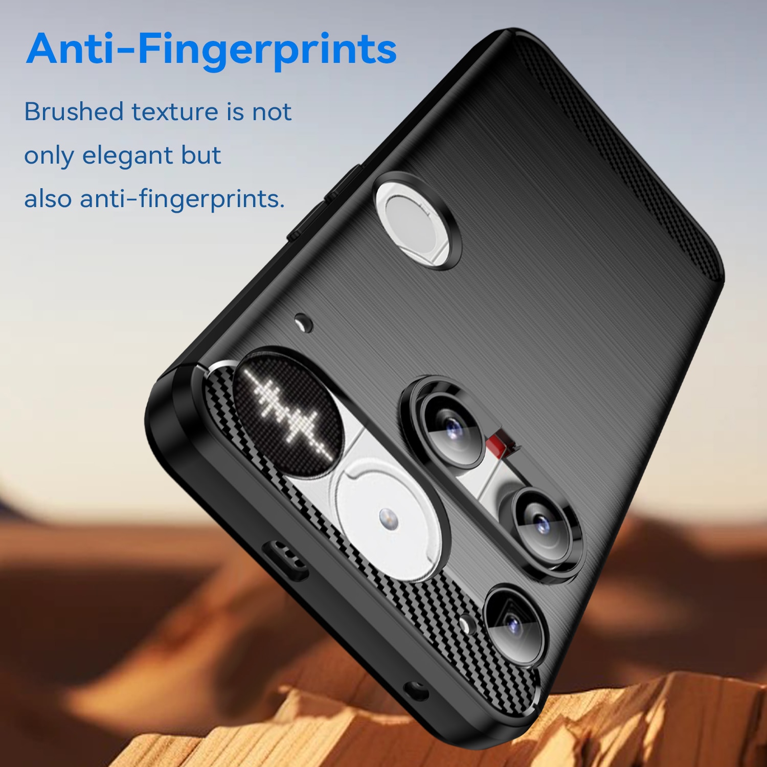 Funda TPU Brushed Nothing Phone 3 [F