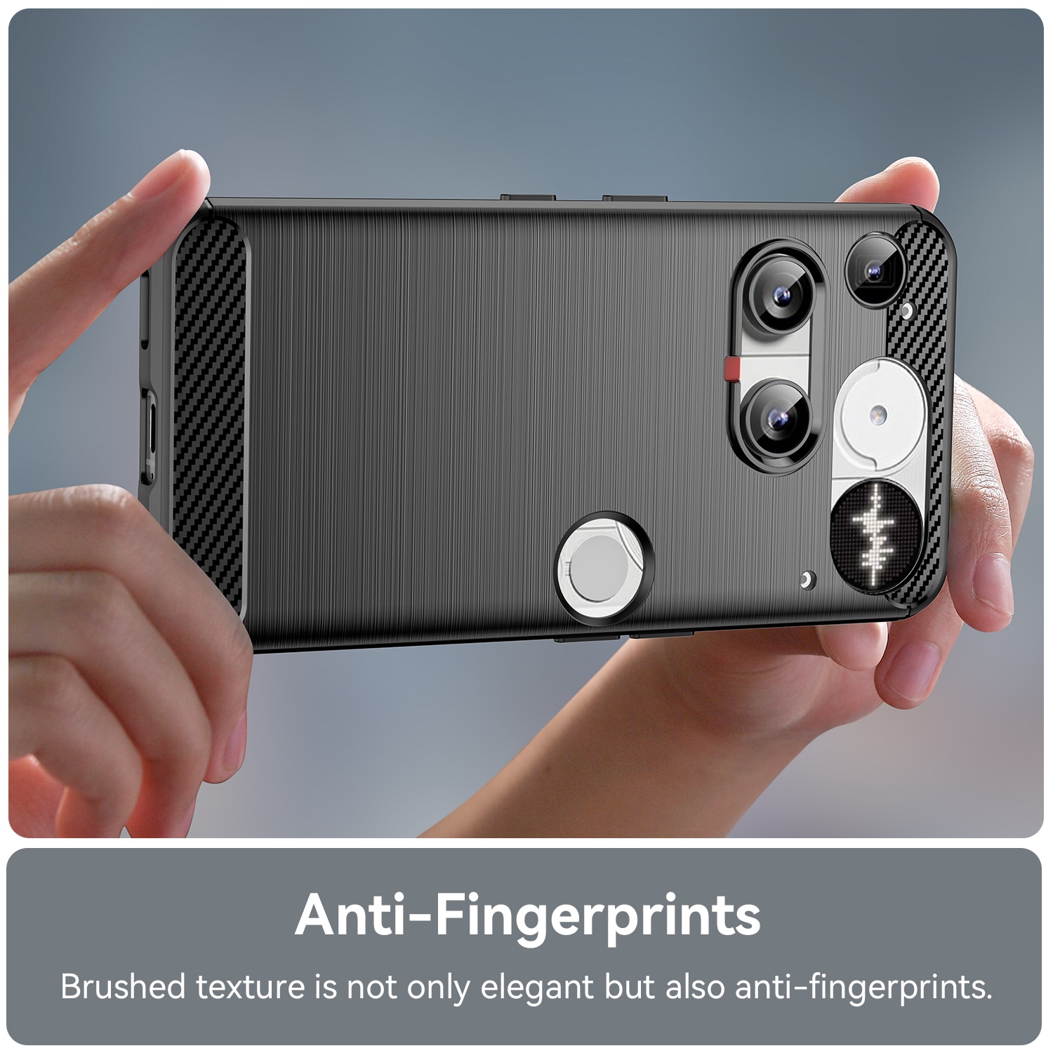 Funda TPU Brushed Nothing Phone 3 [F