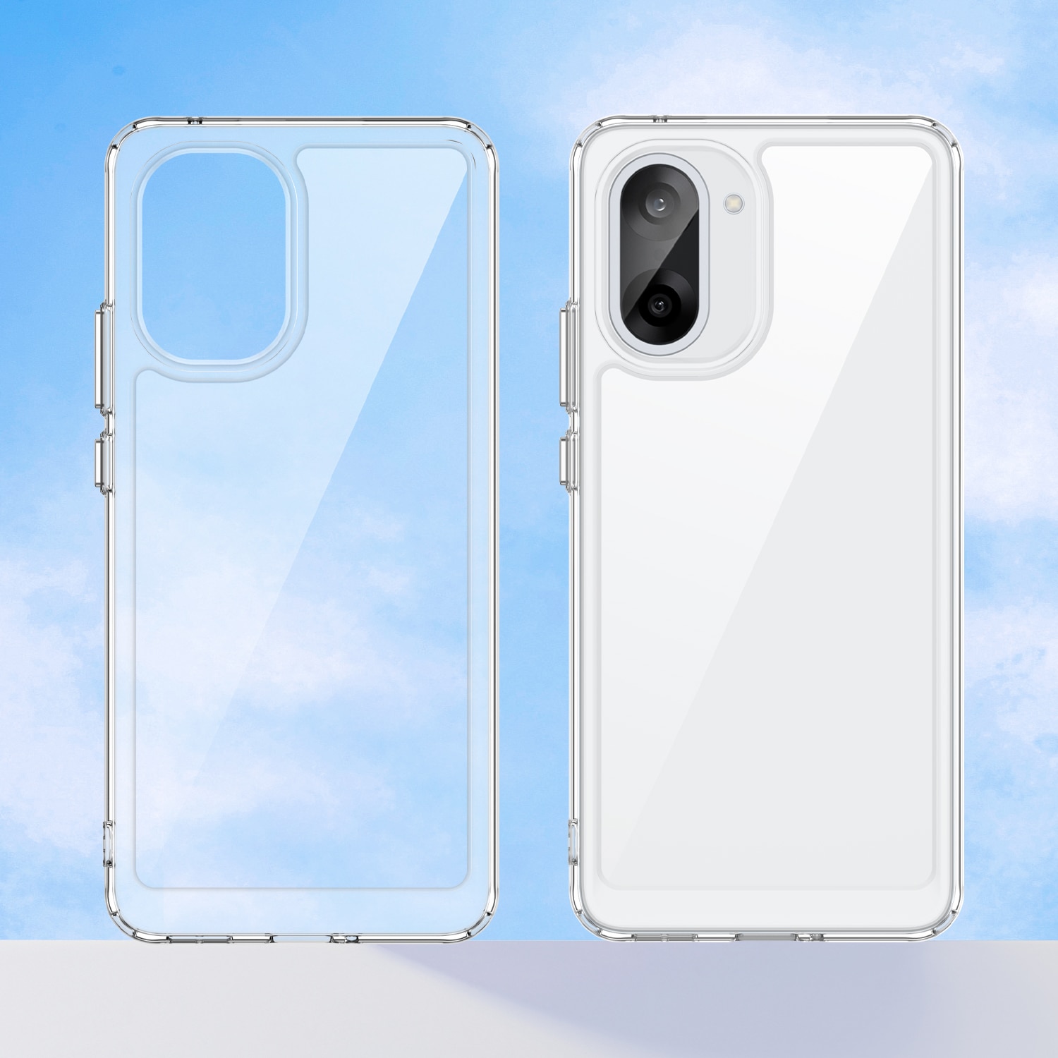 Funda híbrida para  OnePlus Nord CE5 Transparente