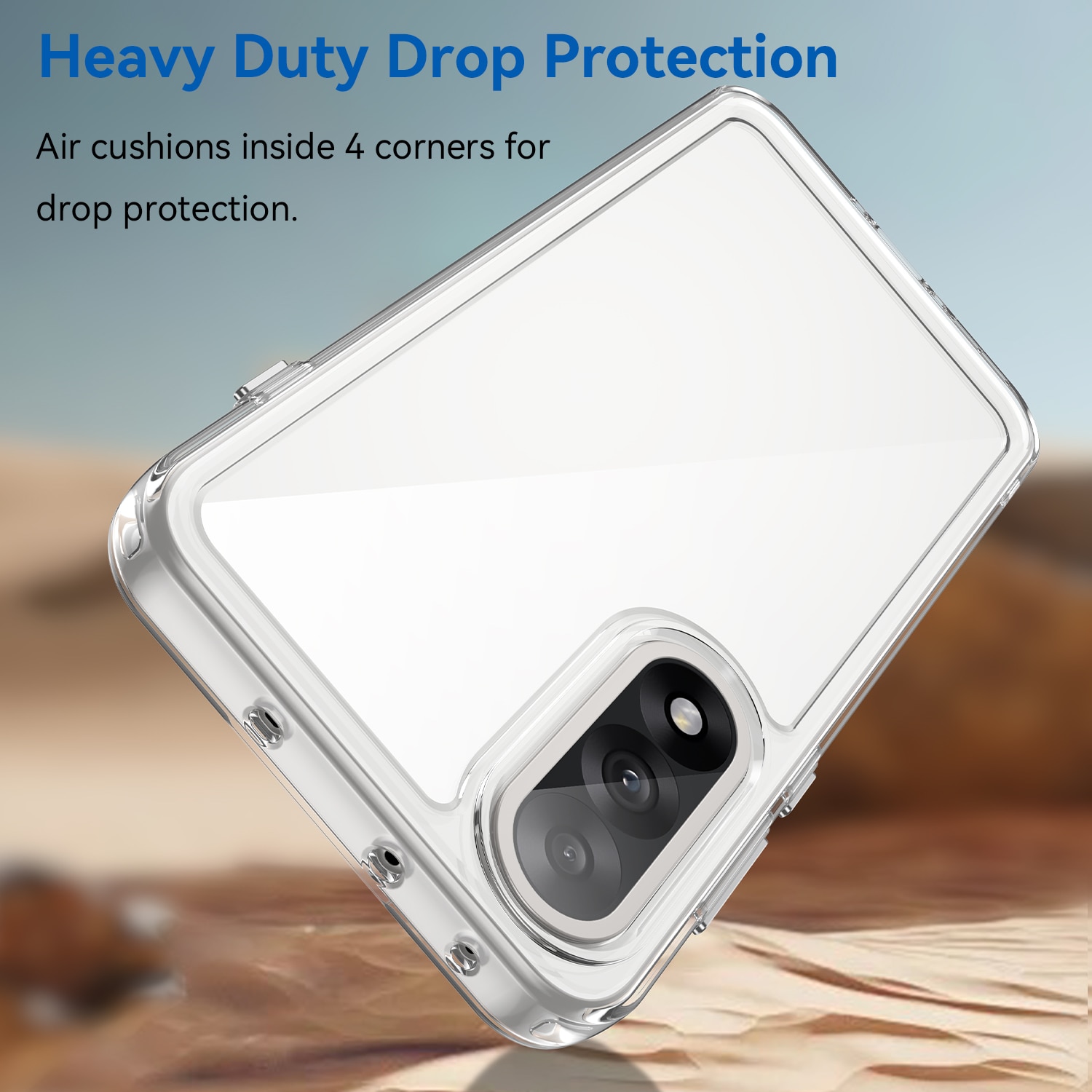 Funda híbrida para  OnePlus Nord 5 Transparente