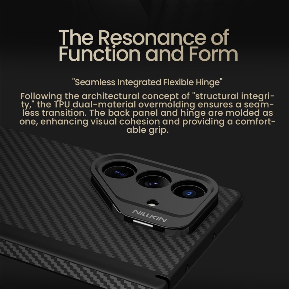 Funda Aramid LensWing MagSafe Samsung Galaxy Z Fold 7 negro