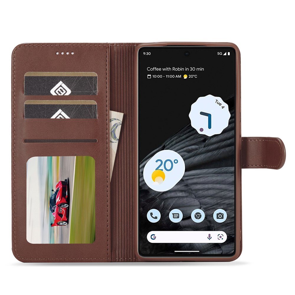 Funda tipo cartera Google Pixel 7 Marrón