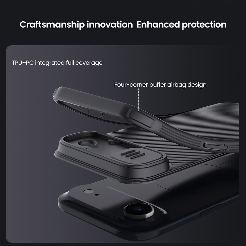 Funda CamShield iPhone 17 Air Negro