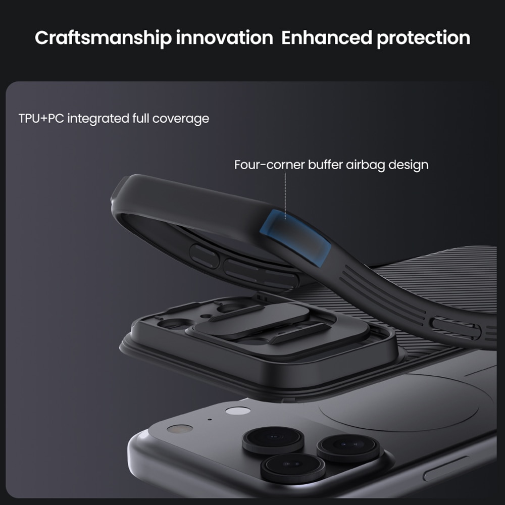 Funda CamShield iPhone 17 Pro Verde