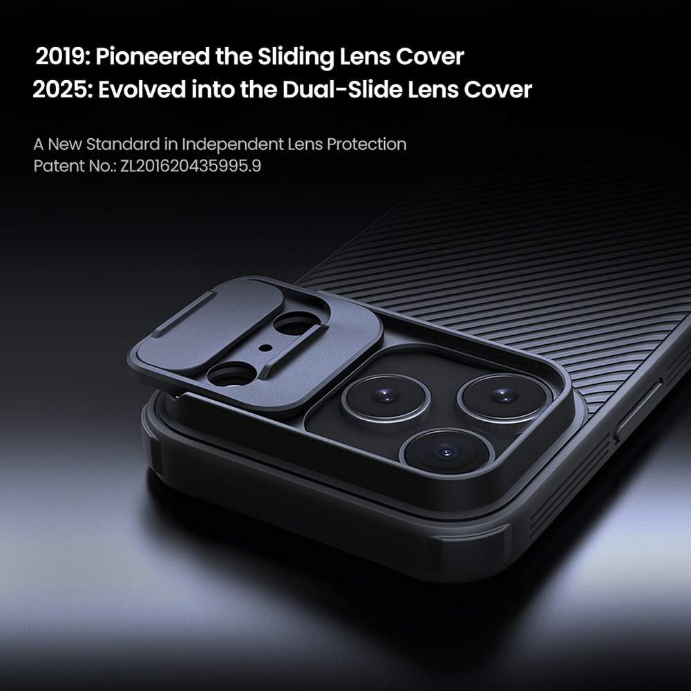 Funda CamShield iPhone 17 Pro Gris