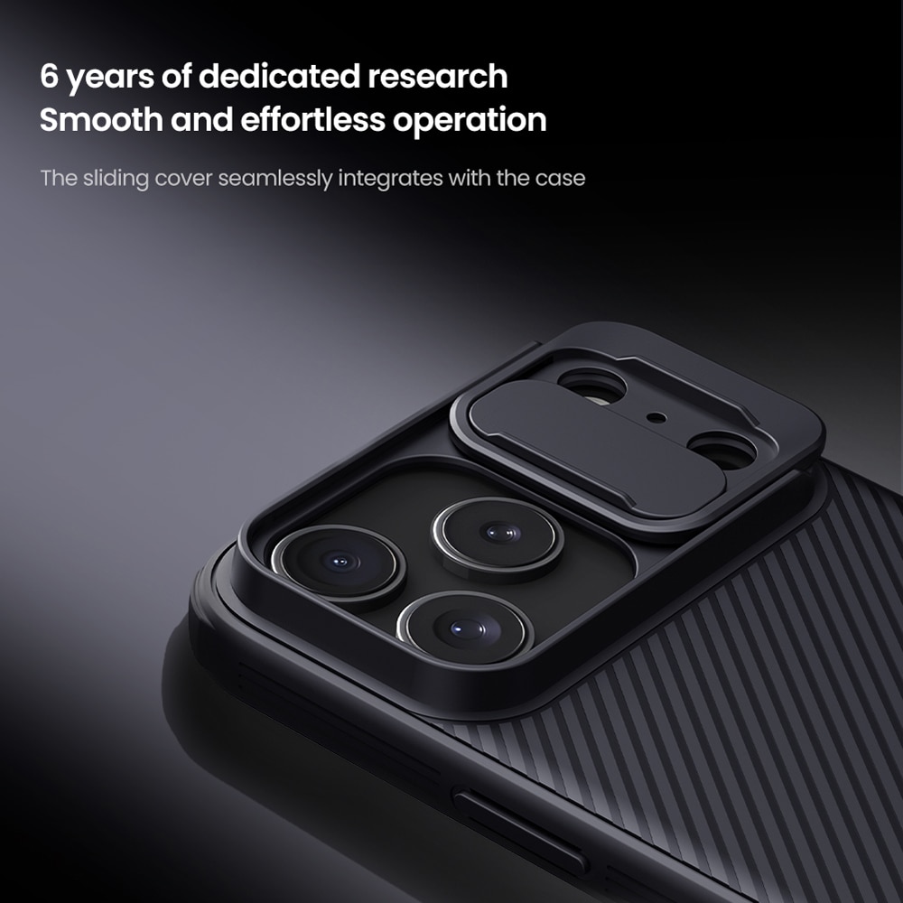 Funda CamShield iPhone 17 Pro Max Negro