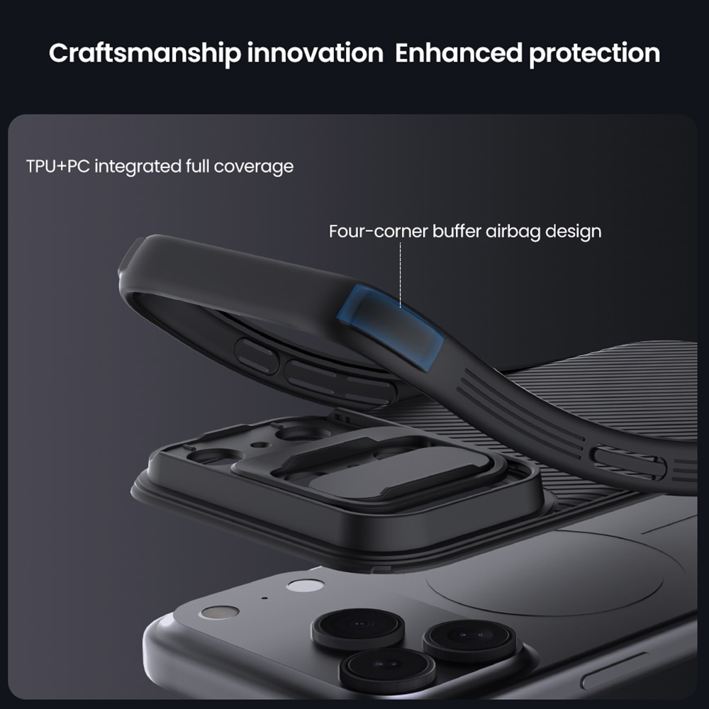 Funda CamShield iPhone 17 Pro Max Azul