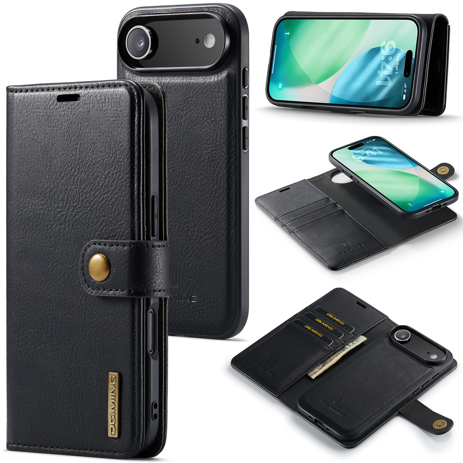Cartera Magnet Wallet iPhone 17 Air Black
