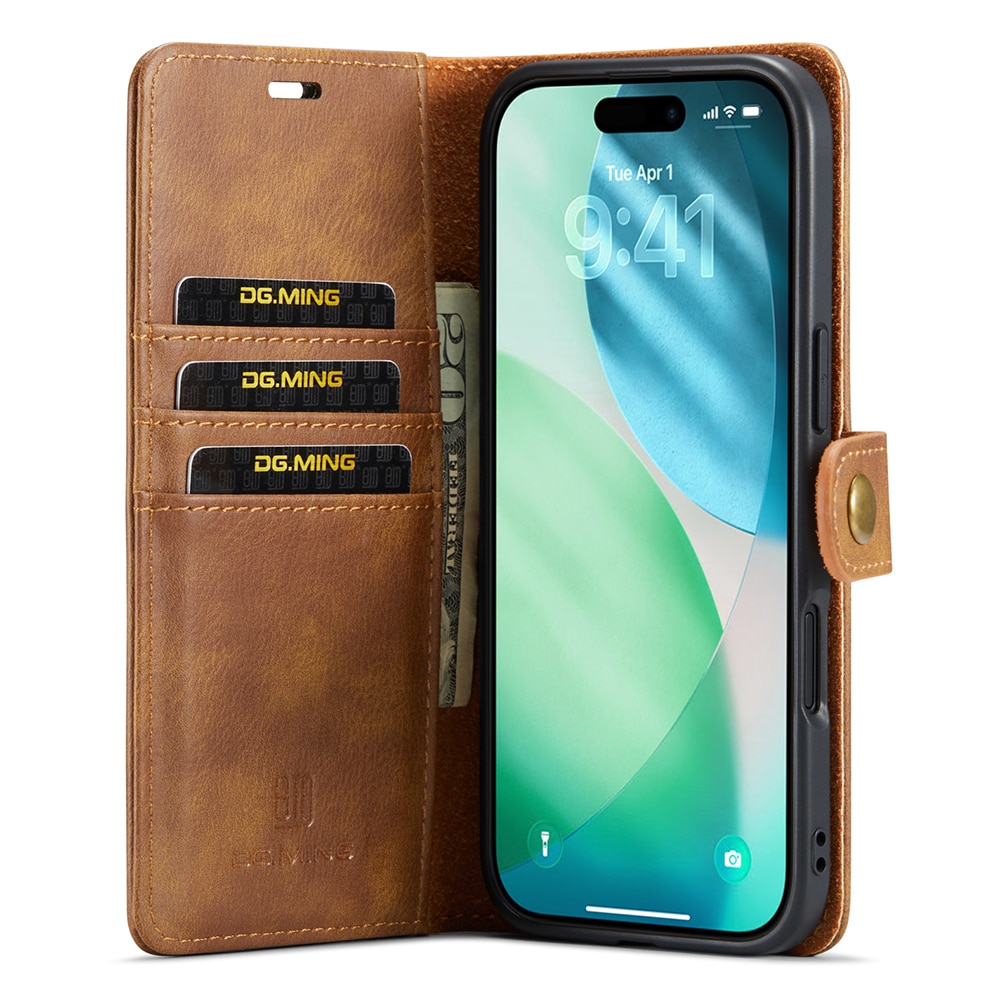 Cartera Magnet Wallet iPhone 17 Air Cognac