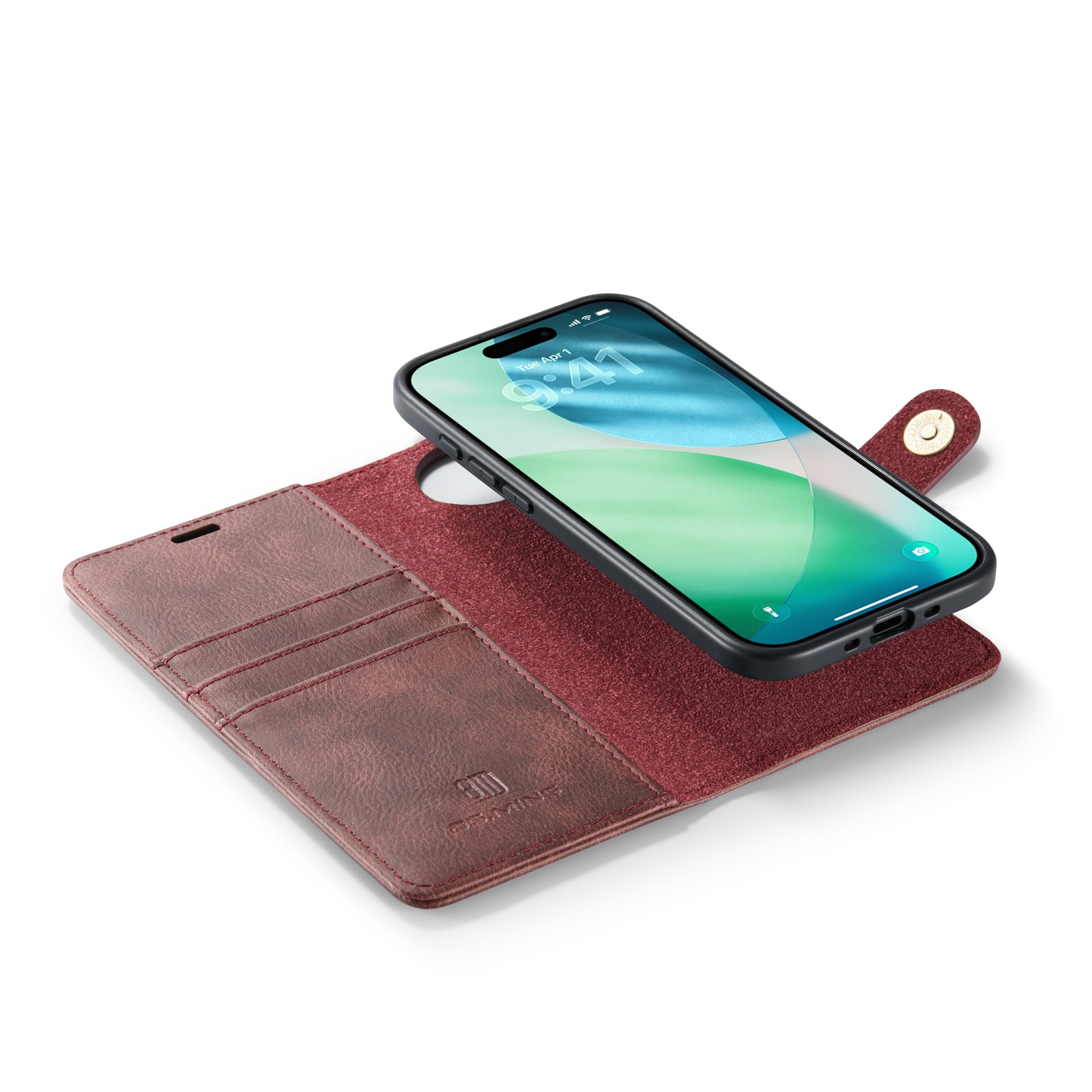 Cartera Magnet Wallet iPhone 17 Air Red