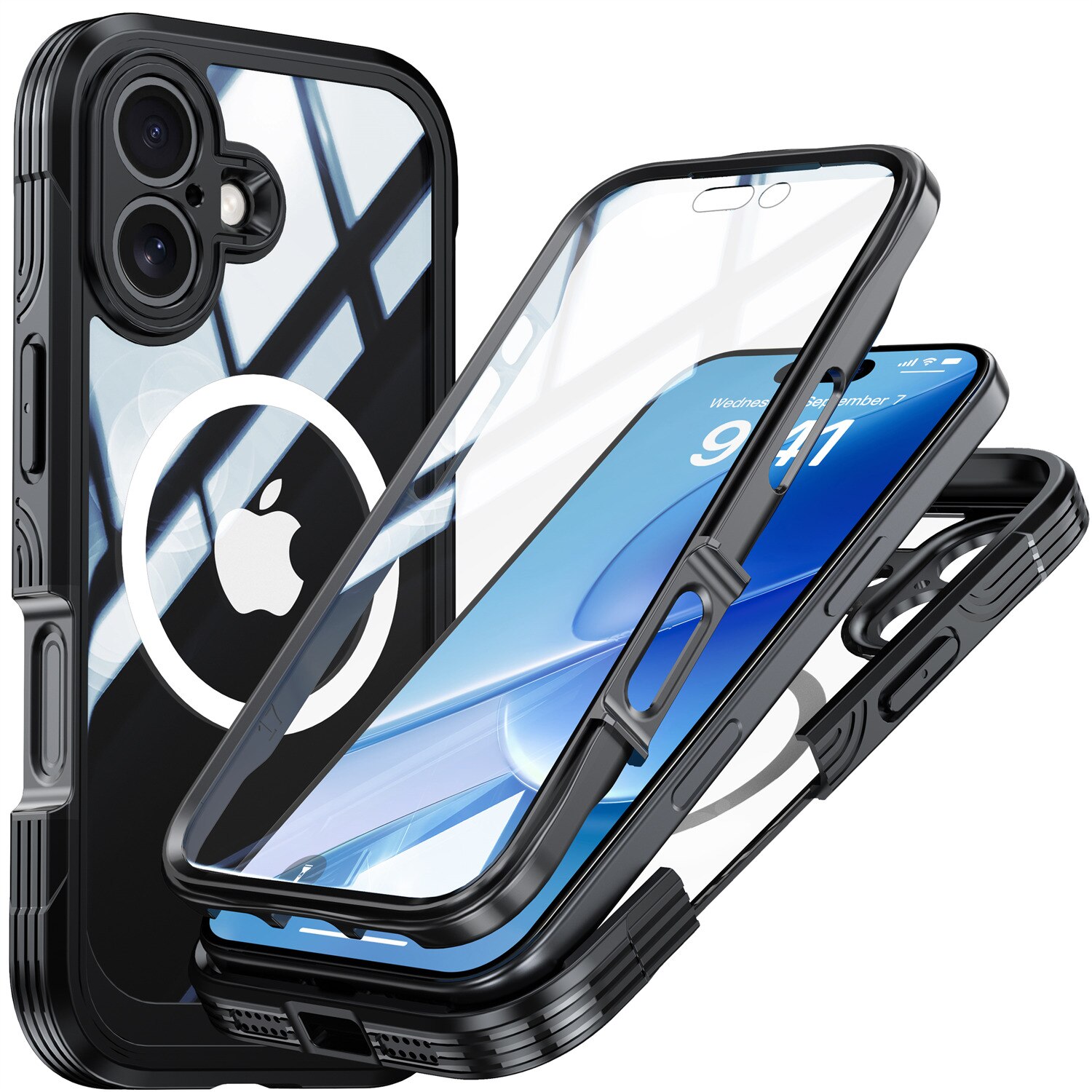Premium Funda Full Protection iPhone 17 Black