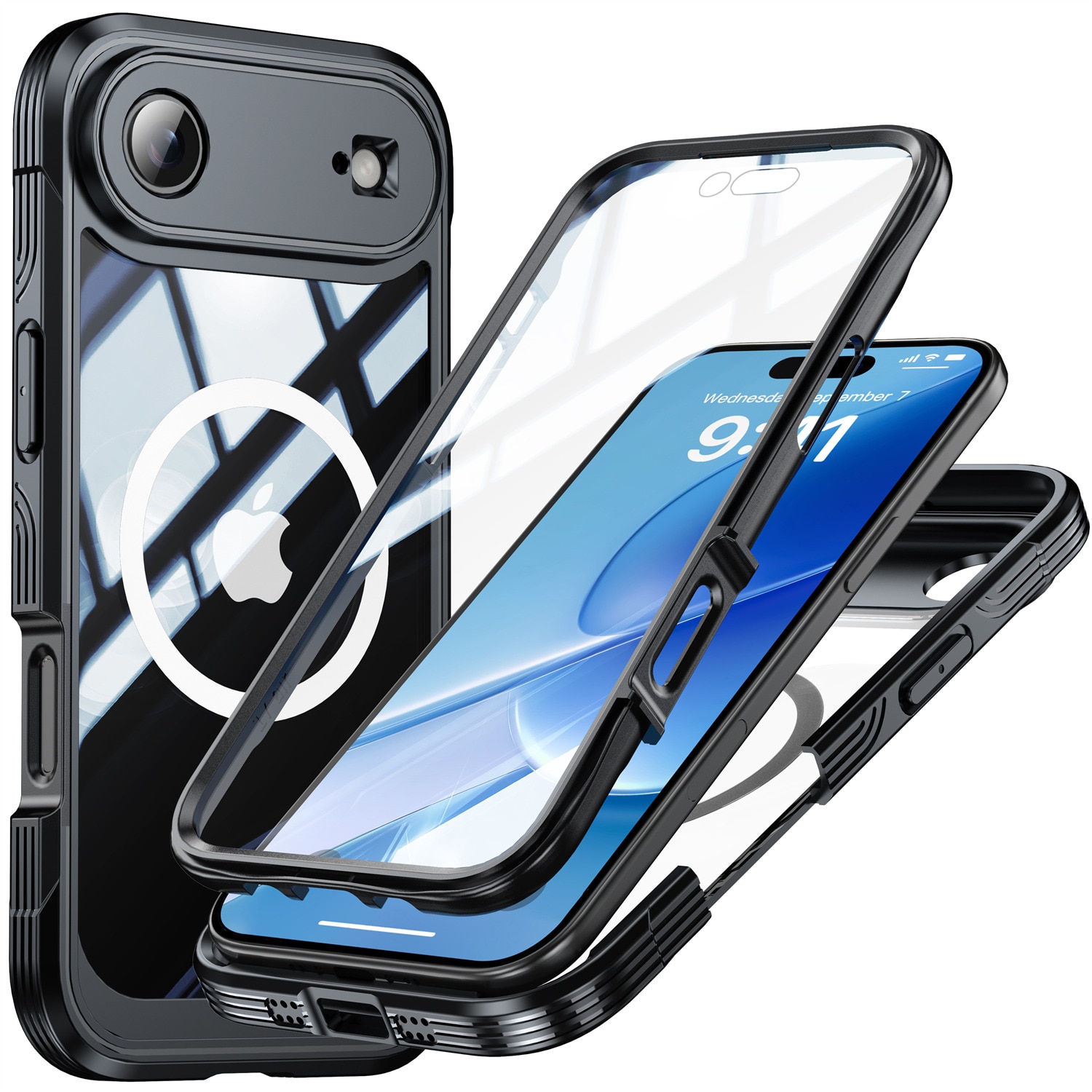 Premium Funda Full Protection iPhone 17 Air Black
