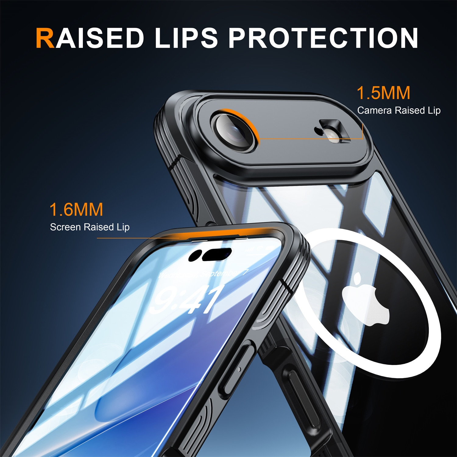 Premium Funda Full Protection iPhone 17 Air Black
