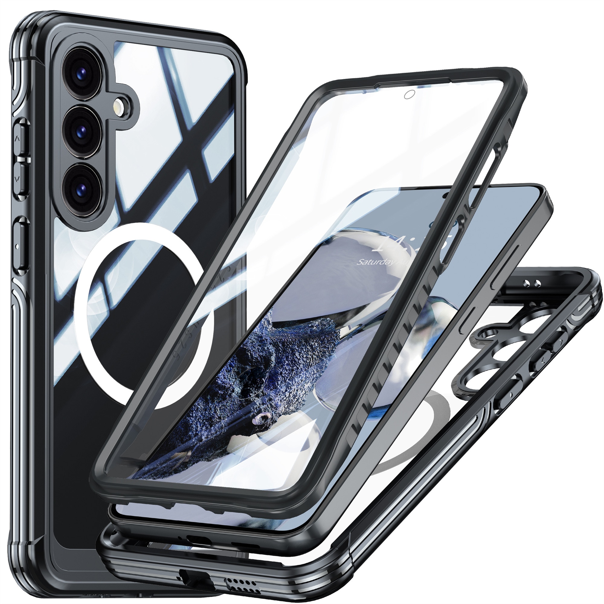 Premium Funda Full Protection Samsung Galaxy S25 FE Black