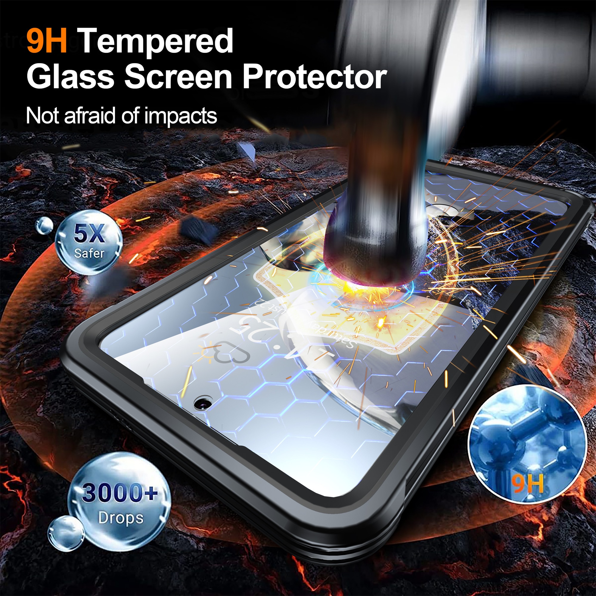 Premium Funda Full Protection Samsung Galaxy S25 FE Black