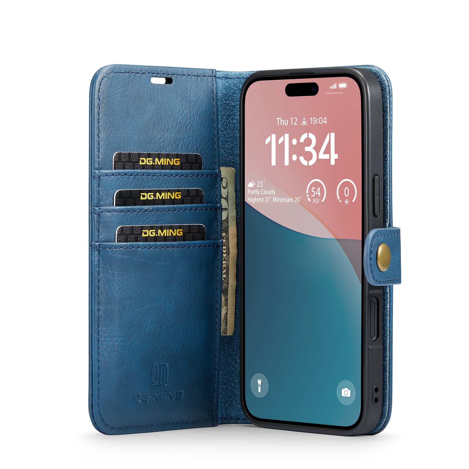 Cartera Magnet Wallet iPhone 17 Blue