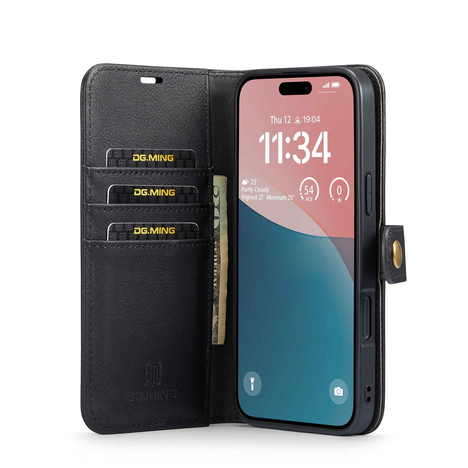 Cartera Magnet Wallet iPhone 17 Black