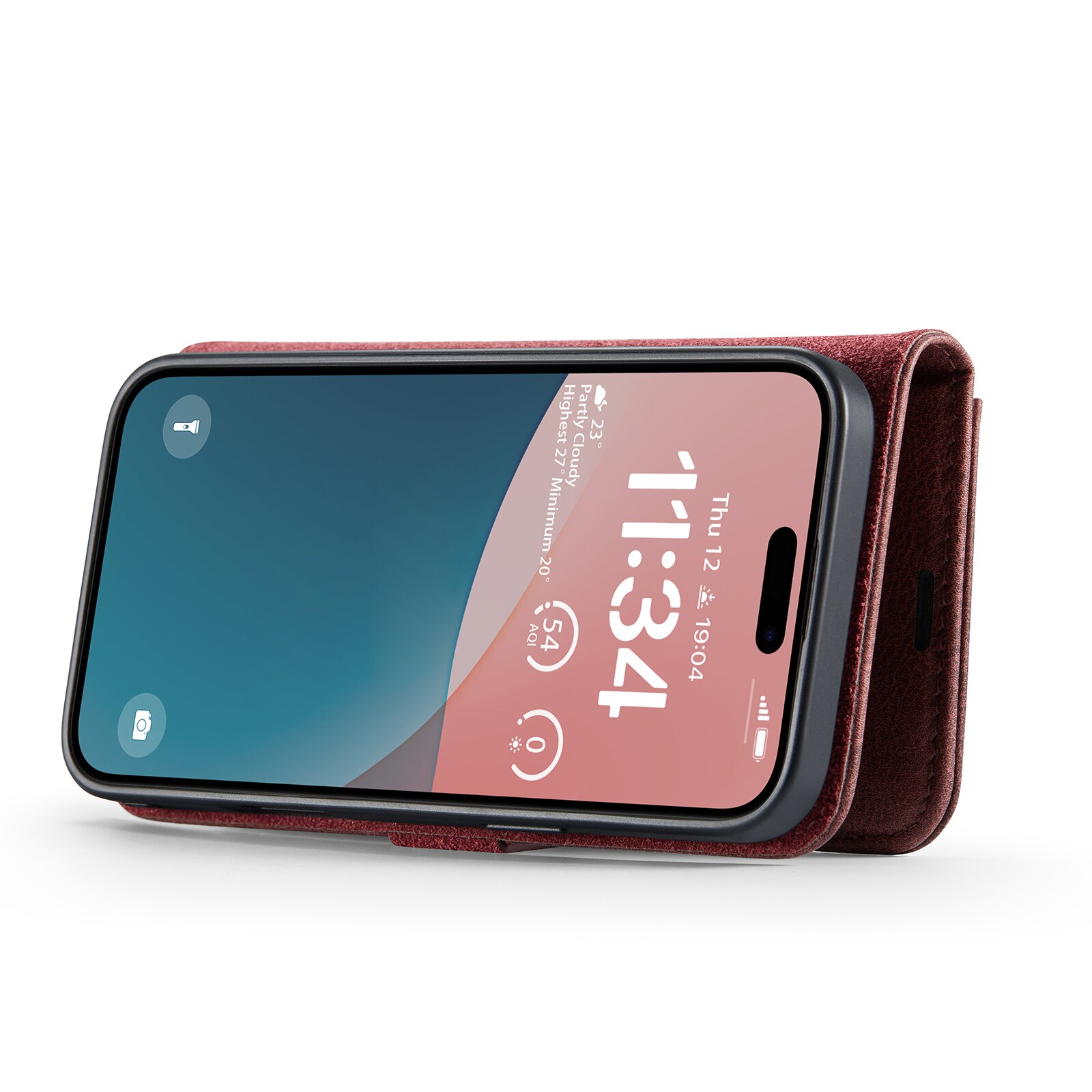 Cartera Magnet Wallet iPhone 17 Red