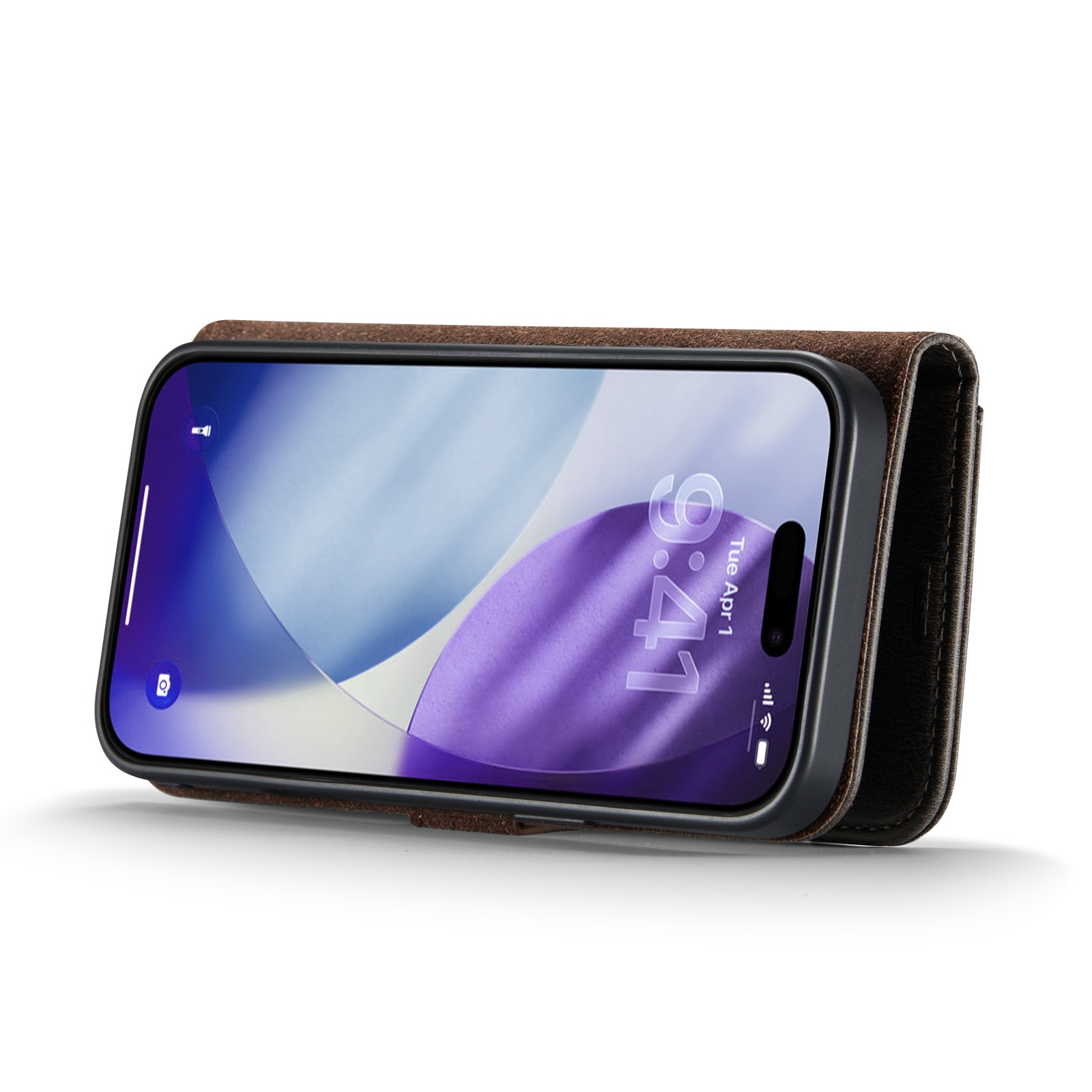 Cartera Magnet Wallet iPhone 17 Pro Brown