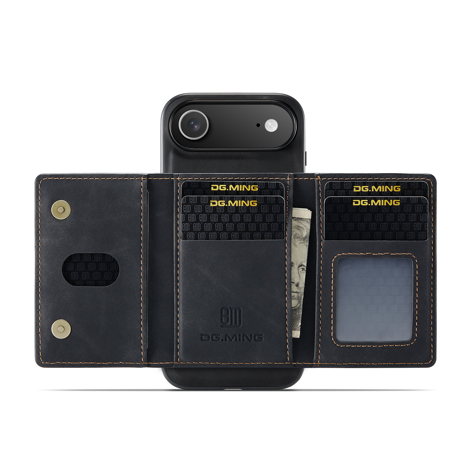 Funda Magnetic Card Slot iPhone 17 Air Negro