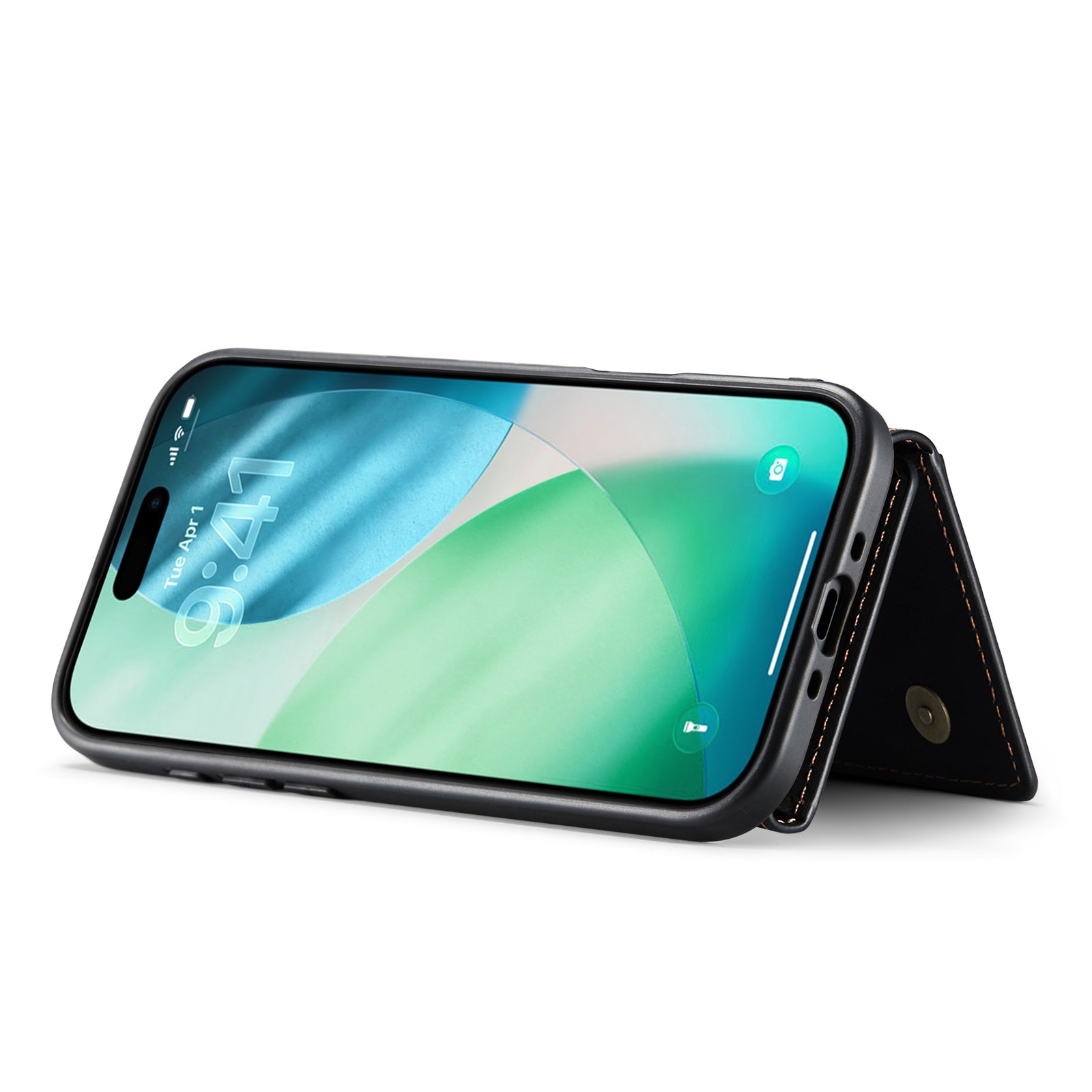 Funda Magnetic Card Slot iPhone 17 Air Negro