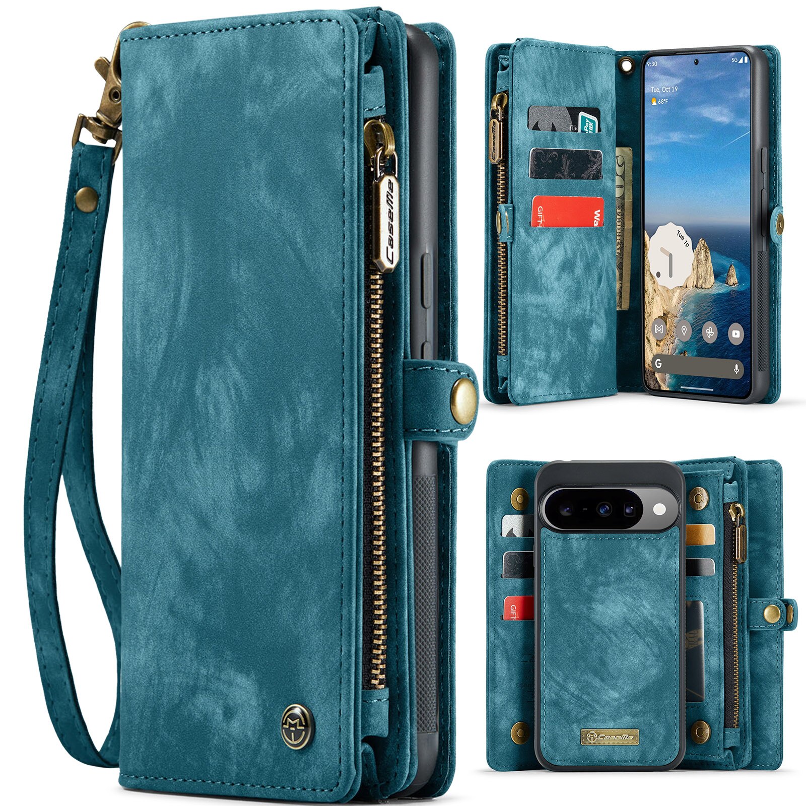 Cartera Multi-Slot Google Pixel 10 Pro Azul