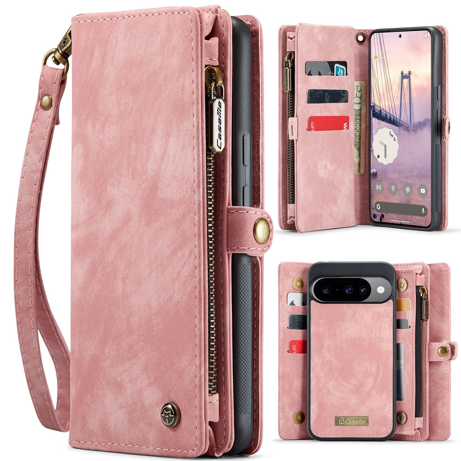 Cartera Multi-Slot Google Pixel 10 Pro Rosa