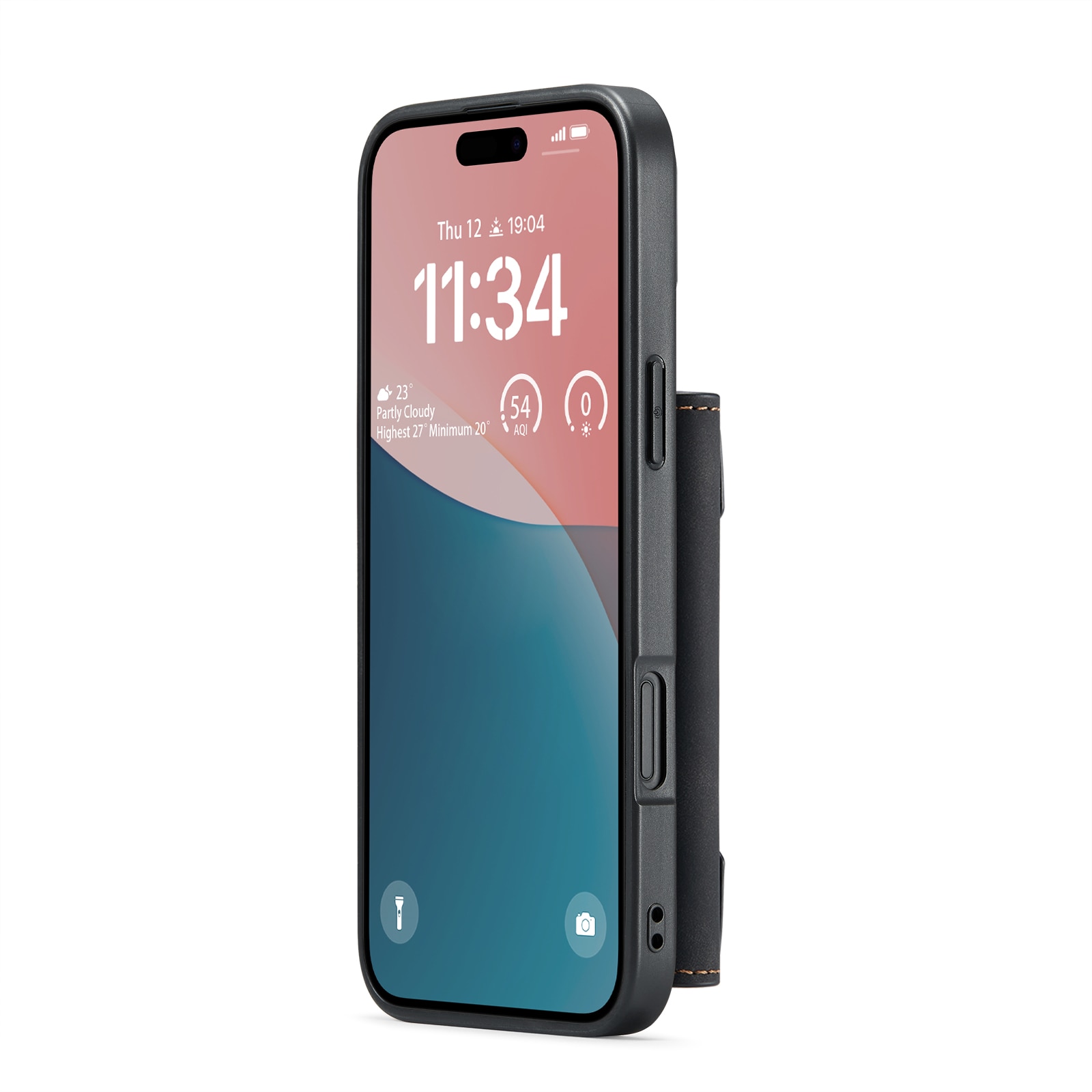 Funda Magnetic Card Slot iPhone 17 Negro