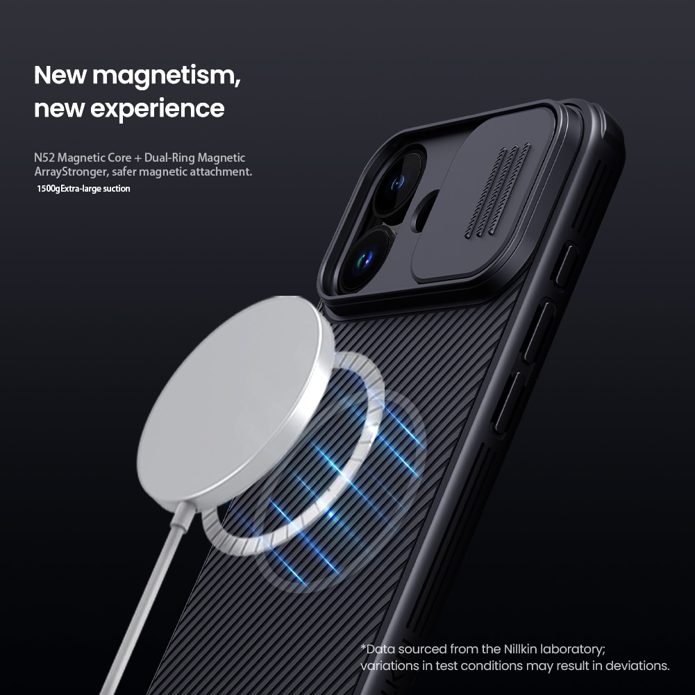 Funda CamShield MagSafe iPhone 17 negro