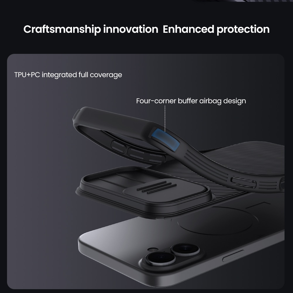 Funda CamShield MagSafe iPhone 17 negro